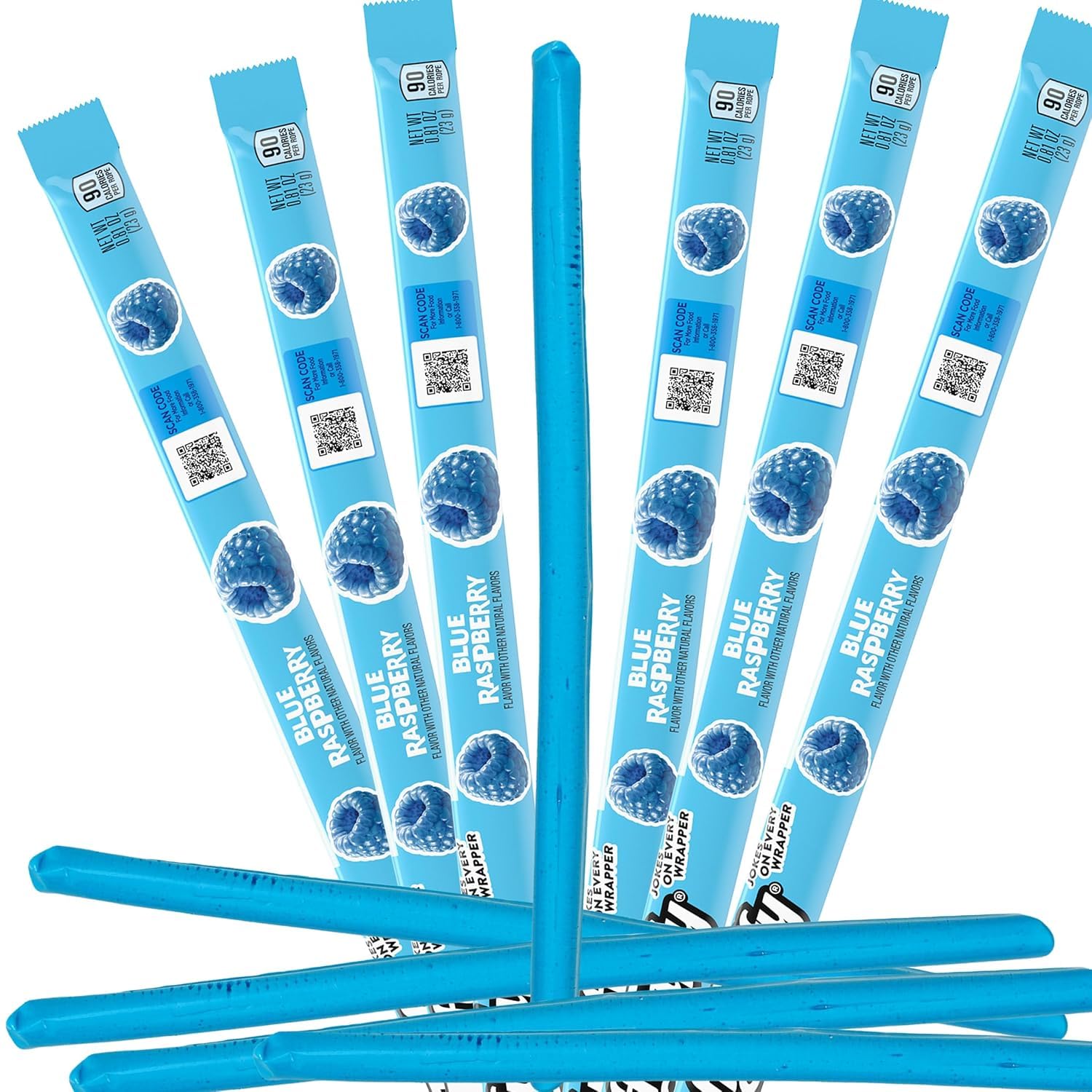 Laffy Taffy Ropes Blue Raspberry Candy