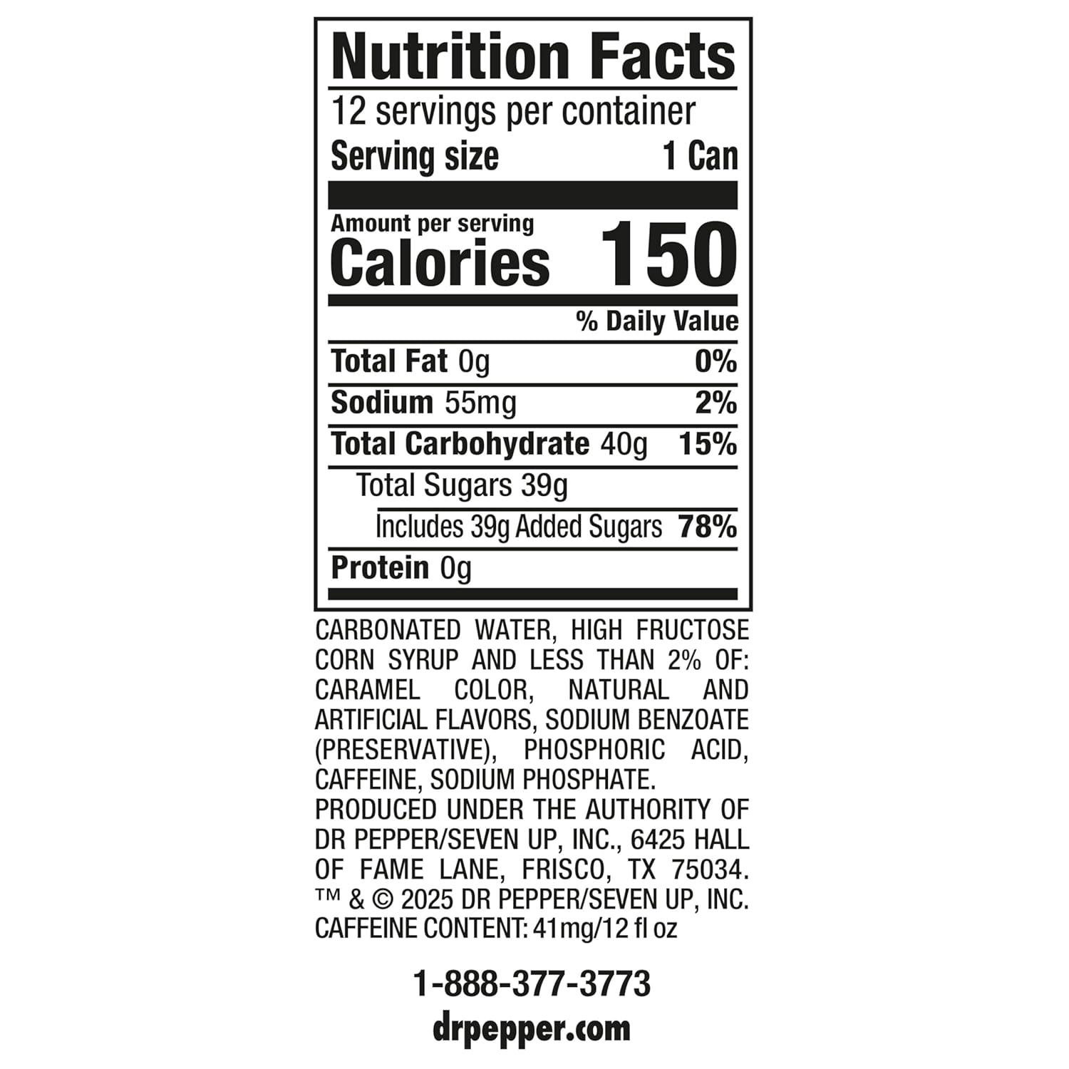 Dr Pepper Blackberry Soda Drink