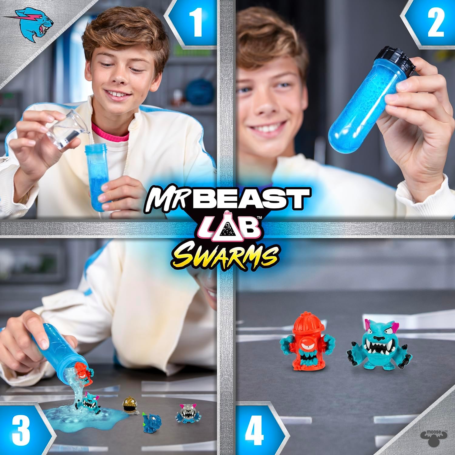 MrBeast Lab Biomites Mega Lab Toy Collection