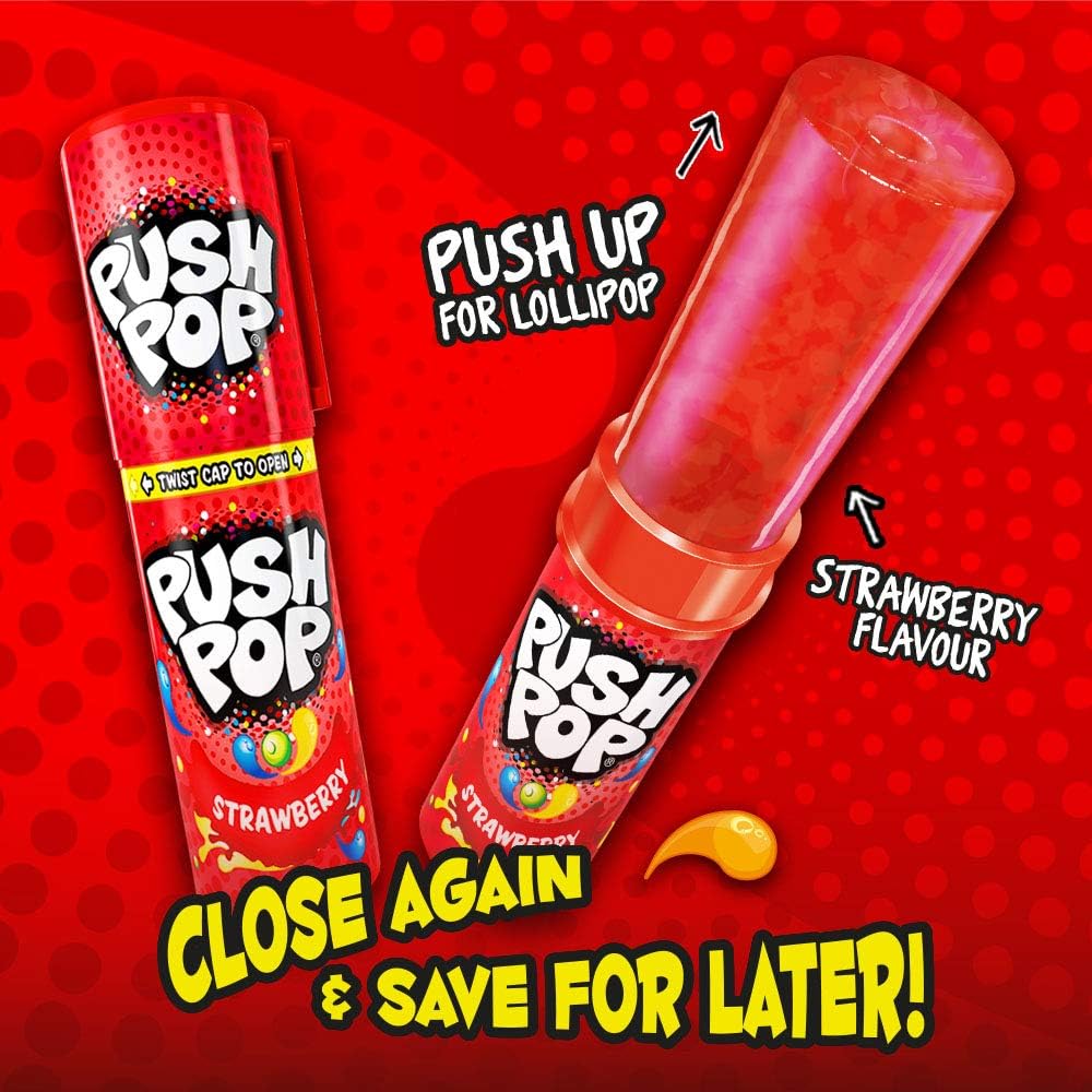 Push Pop Variety Lollipop Candy