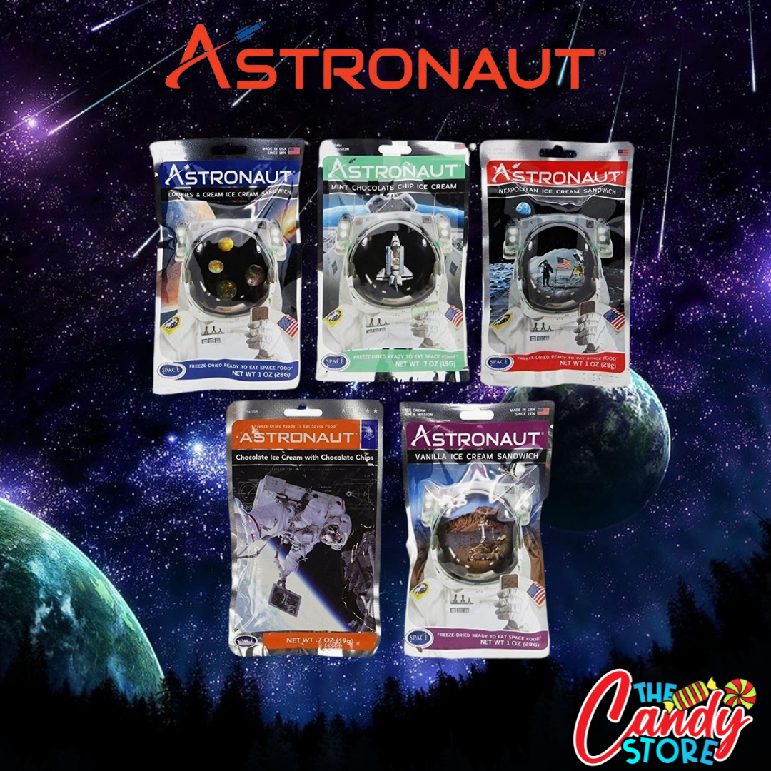 Astronaut Dry-Freezed Ice Cream Sandwich - (28g) - Vegan & Halal option’s - Imported from the US by The Candy Store