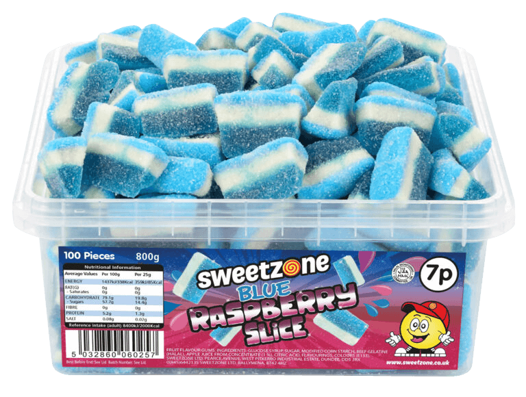 Blue Raspberry Slice