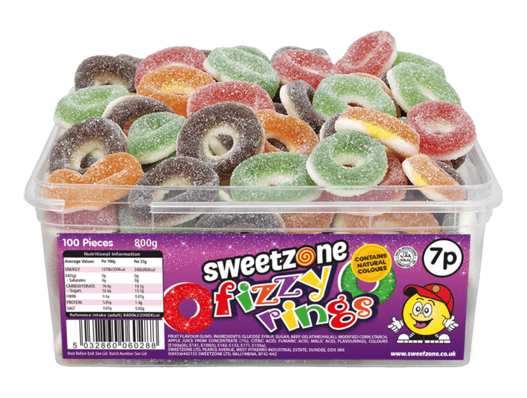 Assorted Fizzy Rings