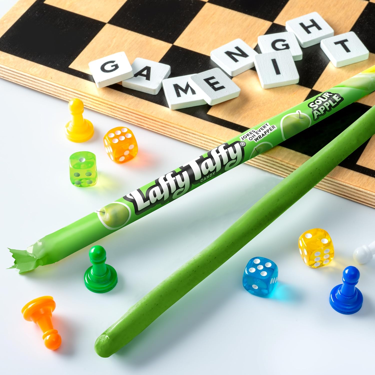Laffy Taffy Ropes Sour Apple Candy