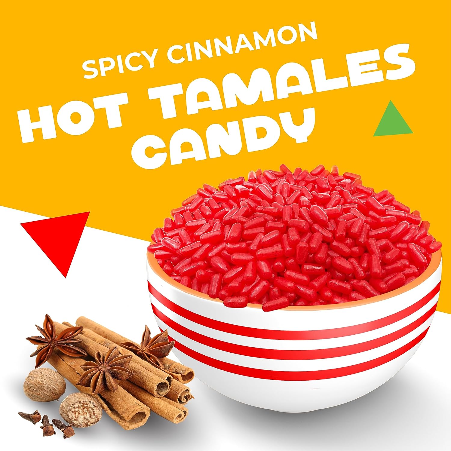 Hot Tamales Fierce Cinnamon Flavored Chewy Candy