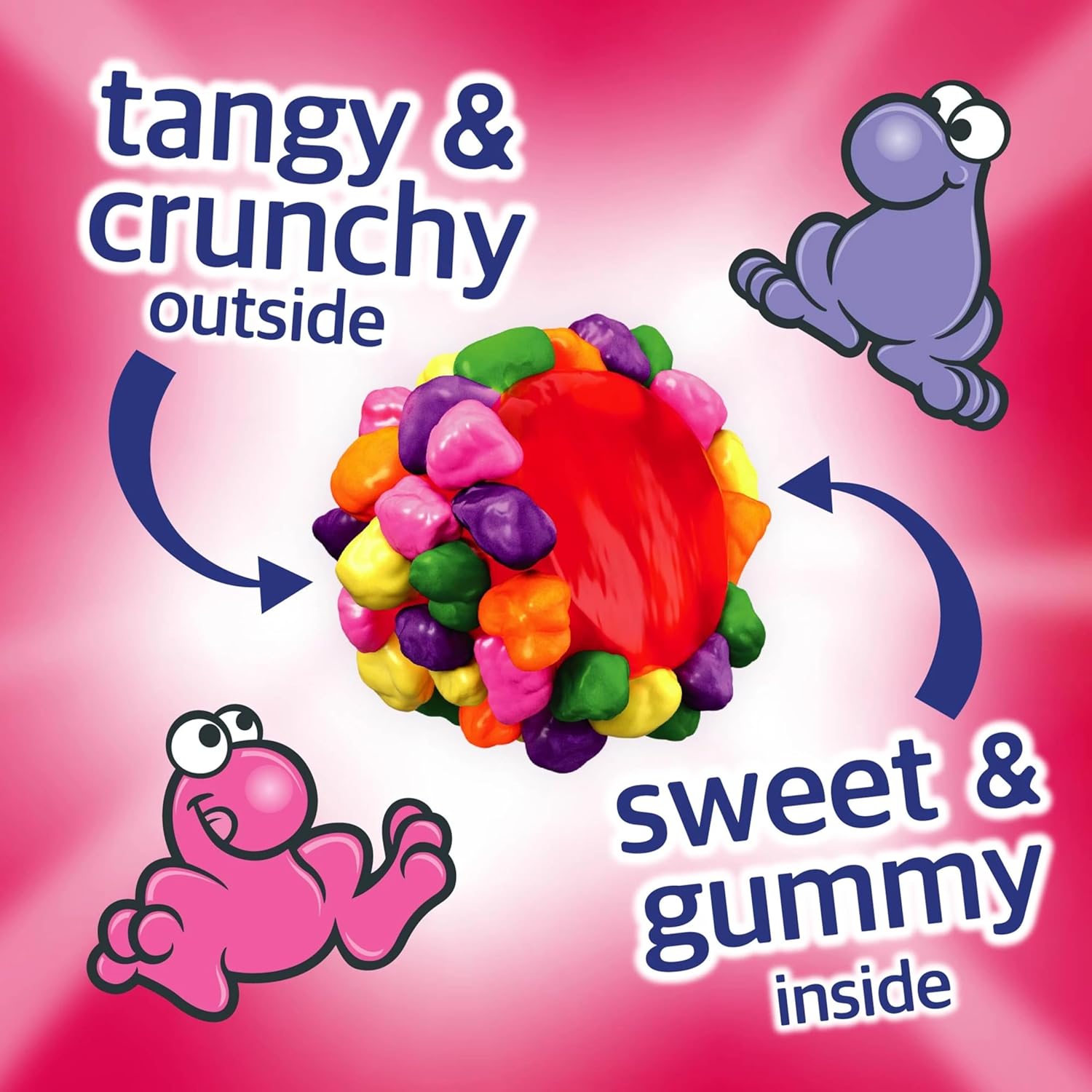 Nerds Fruits Rainbow Gummy Clusters Candy