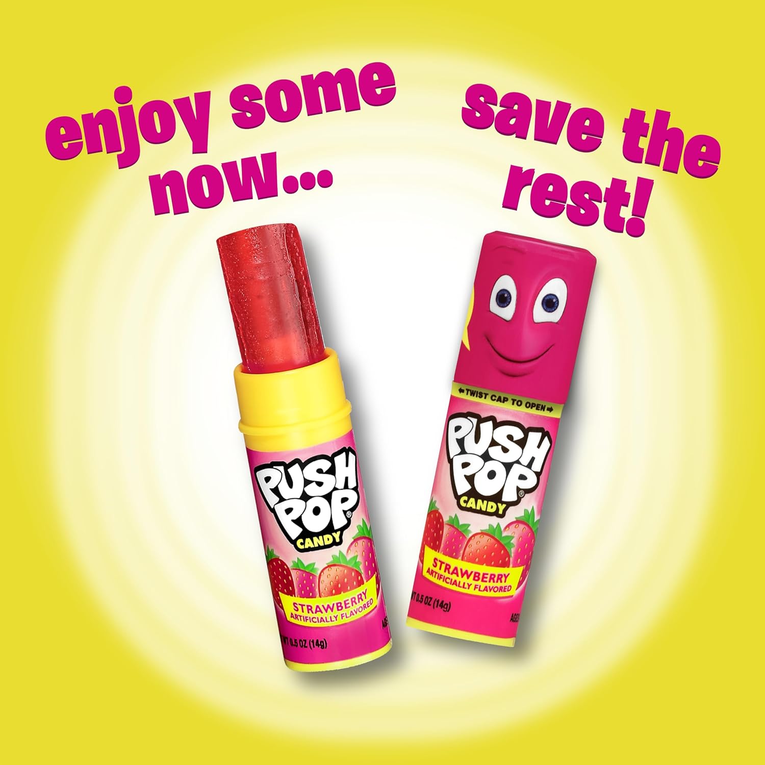 Push Pop Variety Lollipop Candy