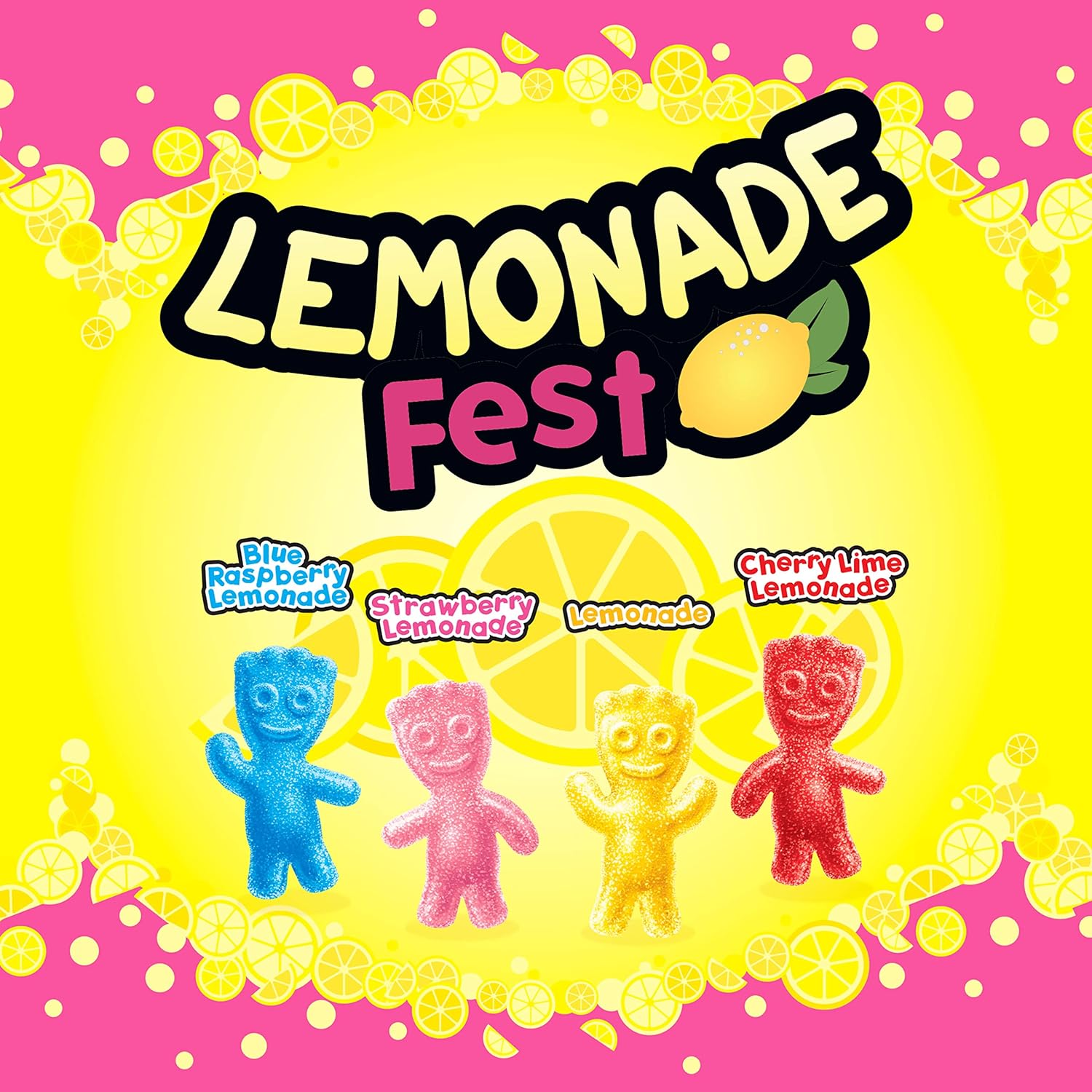 Sour Patch Kids Lemonade Fest Soft & Chewy Candy