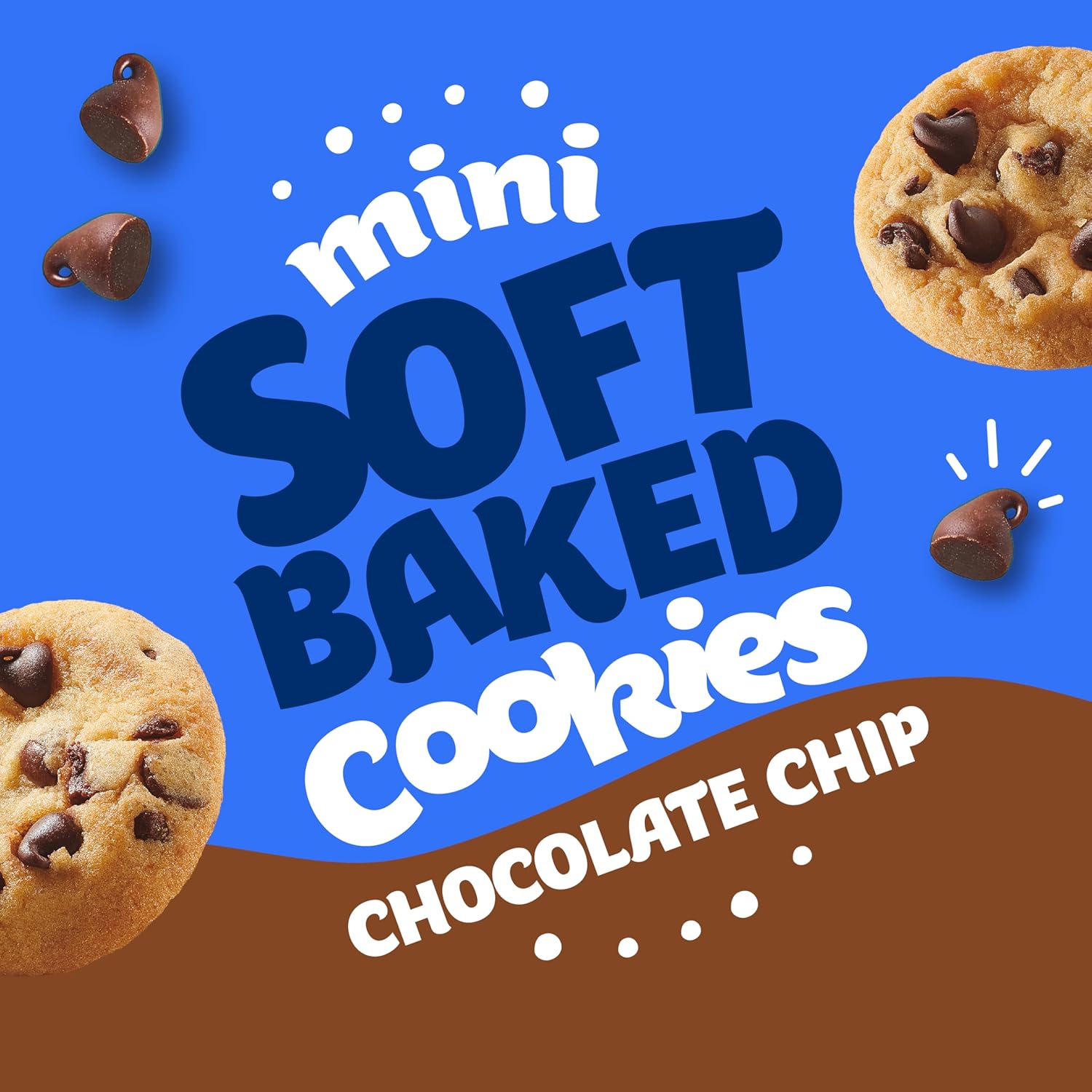 Pillsbury Chocolate Chip Crunch Mini Soft Baked Cookies