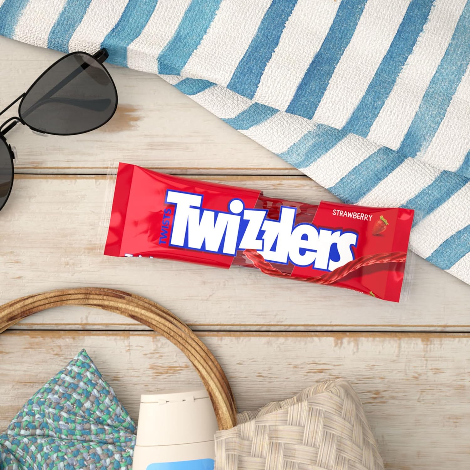 Twizzlers Strawberry Twists Licorice Candy