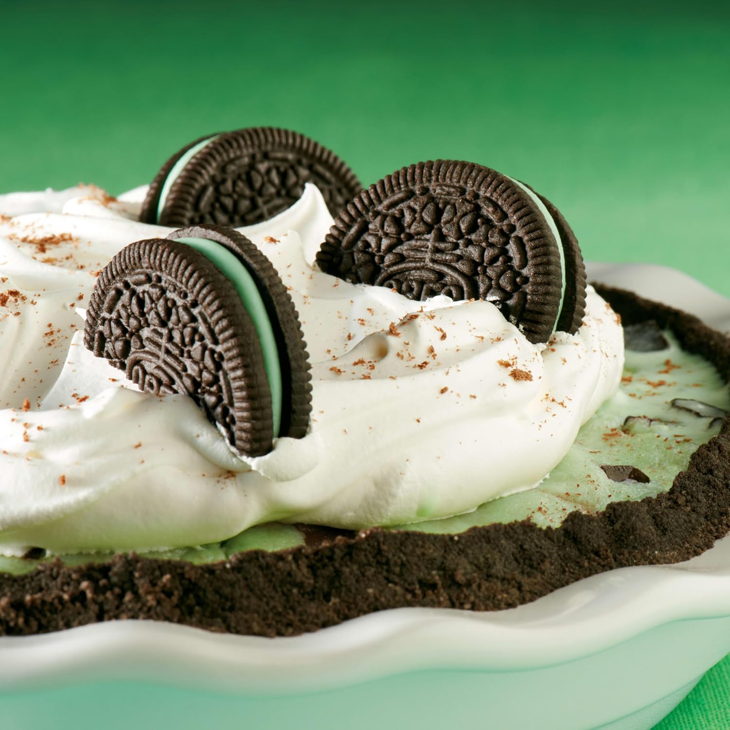Oreo Mint Creme Chocolate Sandwich Cookies