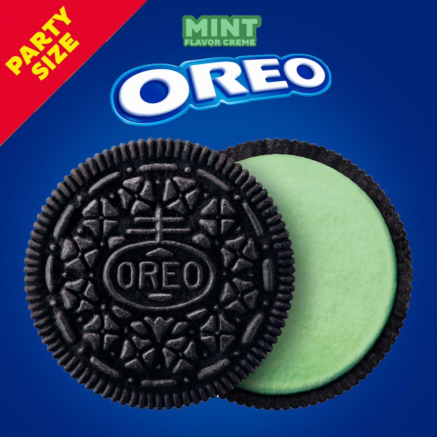 Oreo Mint Creme Chocolate Sandwich Cookies