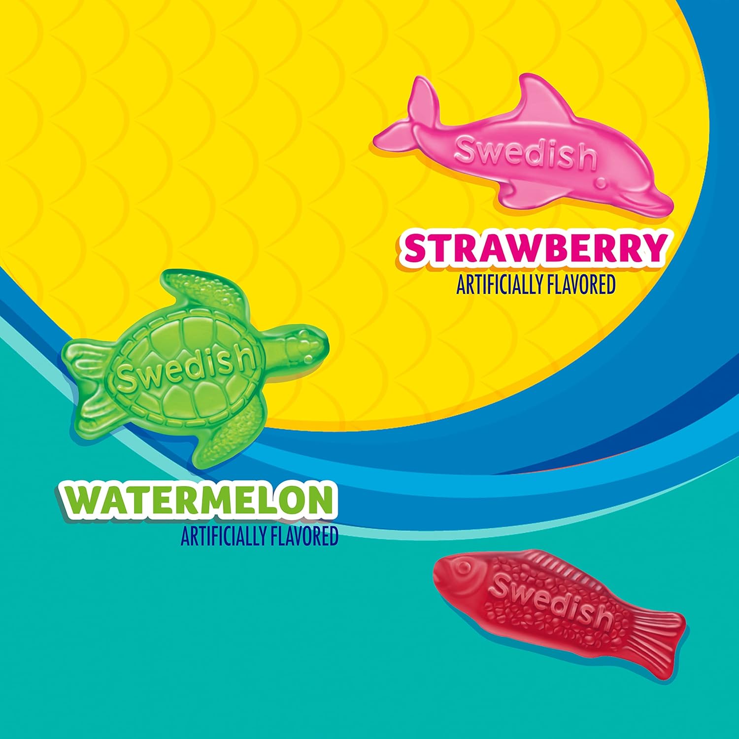 Swedish Fish & Friends Soft Chewy Candies