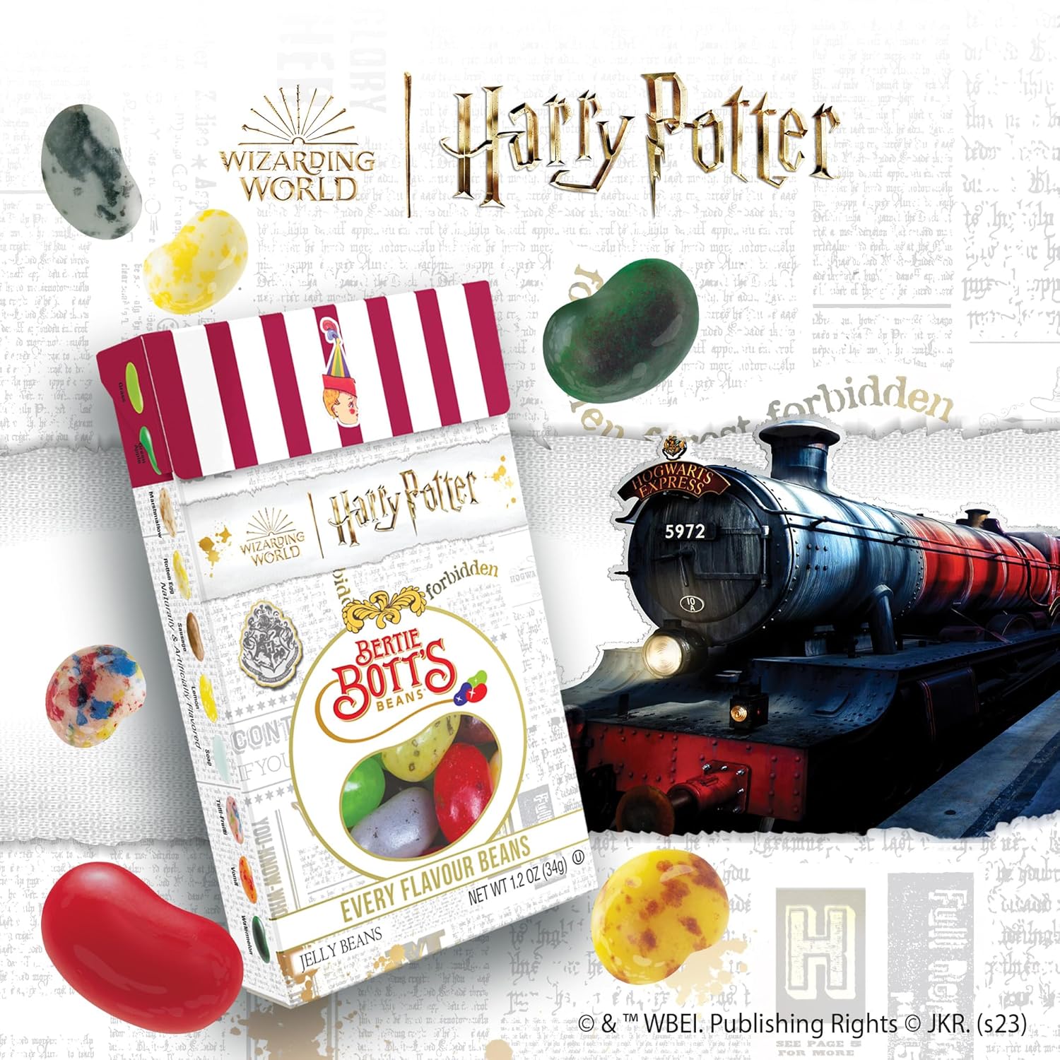Jelly Belly Harry Potter Bertie Bott's Every Flavor Jelly Beans