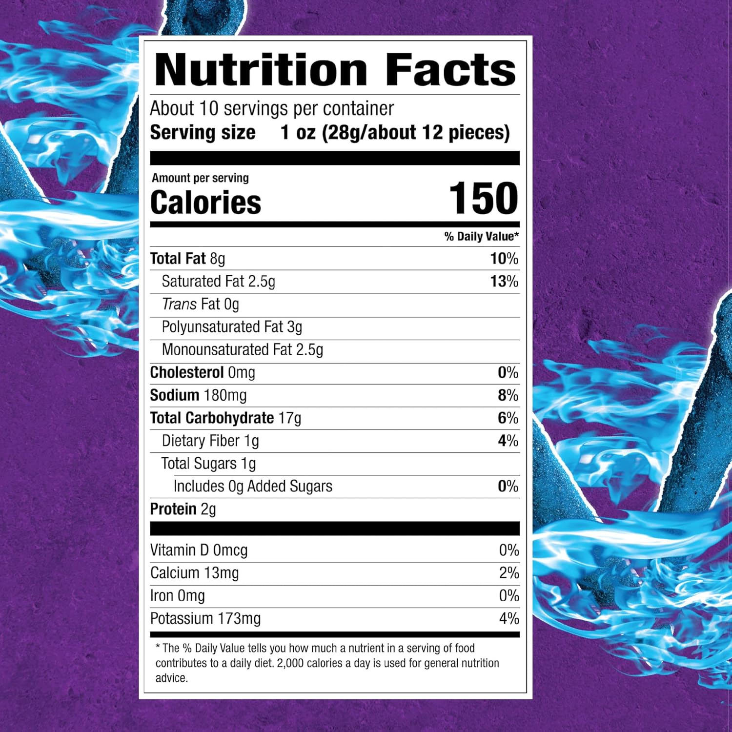 Takis Blue Heat Rolled Hot Tortilla Chips
