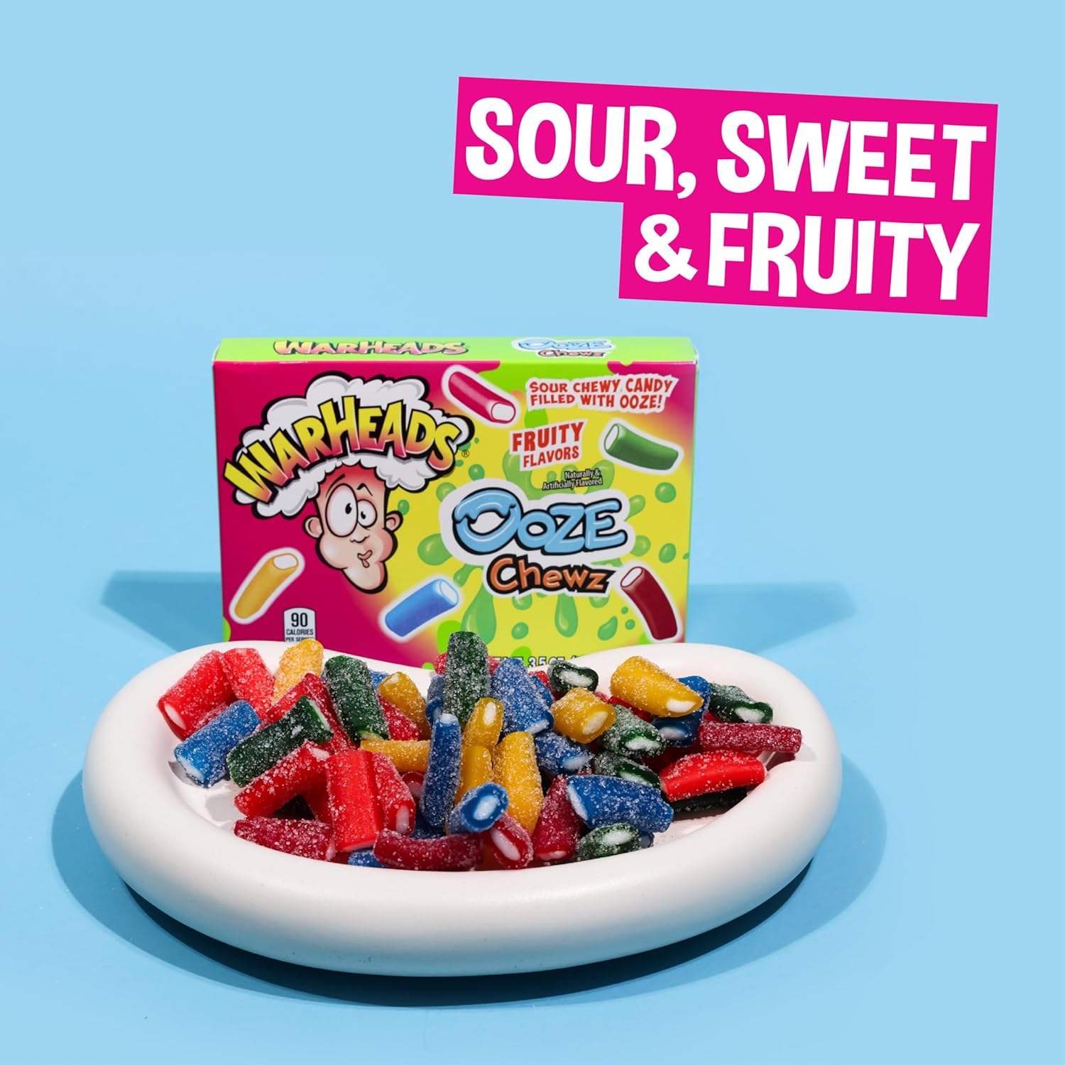 Warheads Ooze Chews Theatre Box