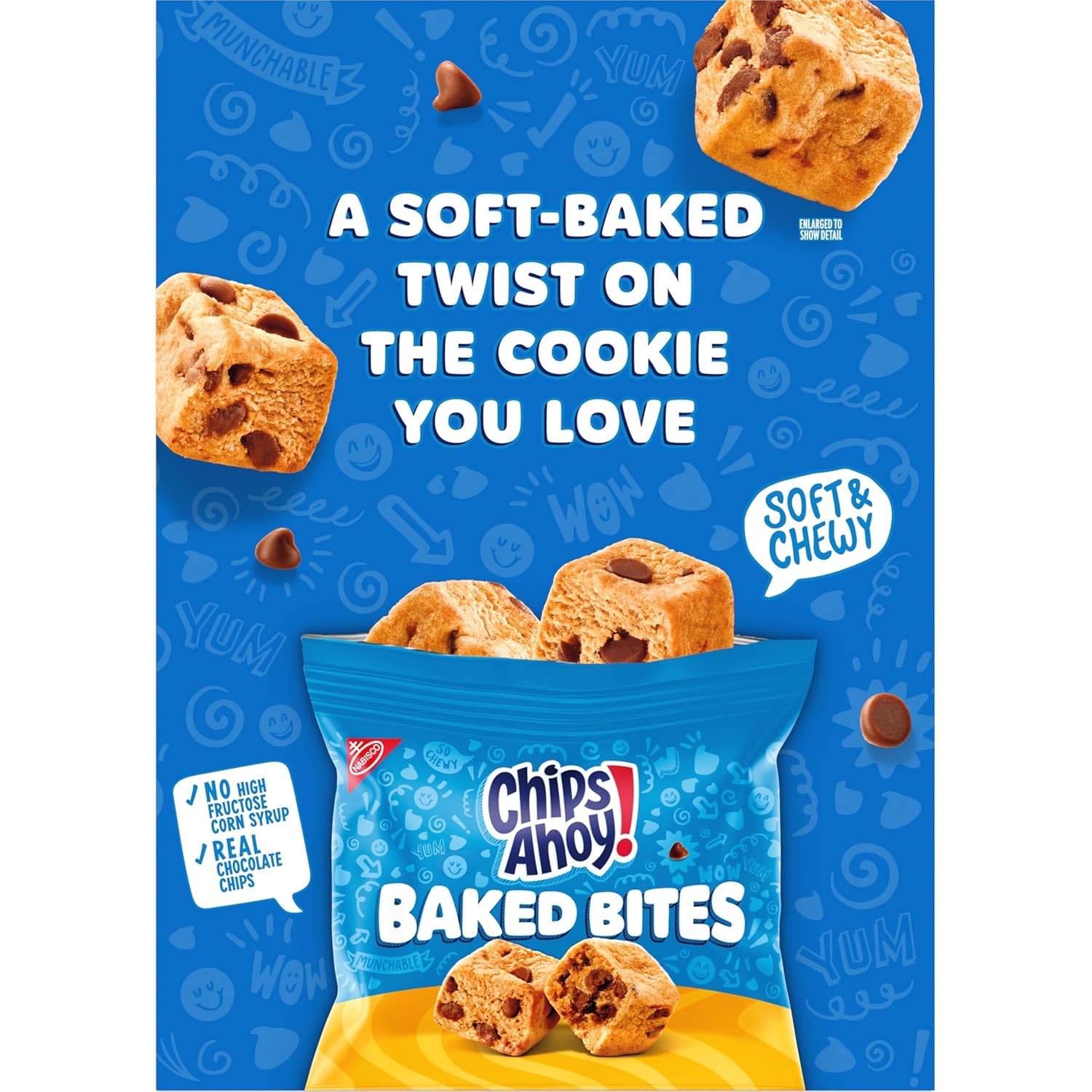 Chips Ahoy! Choc Chip Blondie Baked Bites [One Pack]