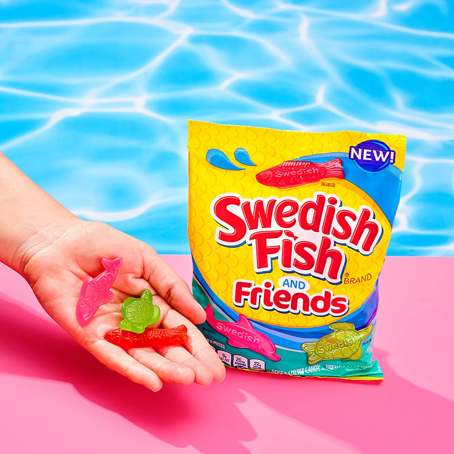 Swedish Fish & Friends Soft Chewy Candies