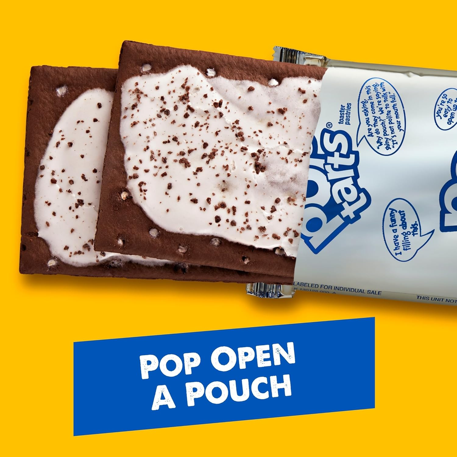 Pop Tarts Frosted Cookies & Creme Toaster Pastries Box