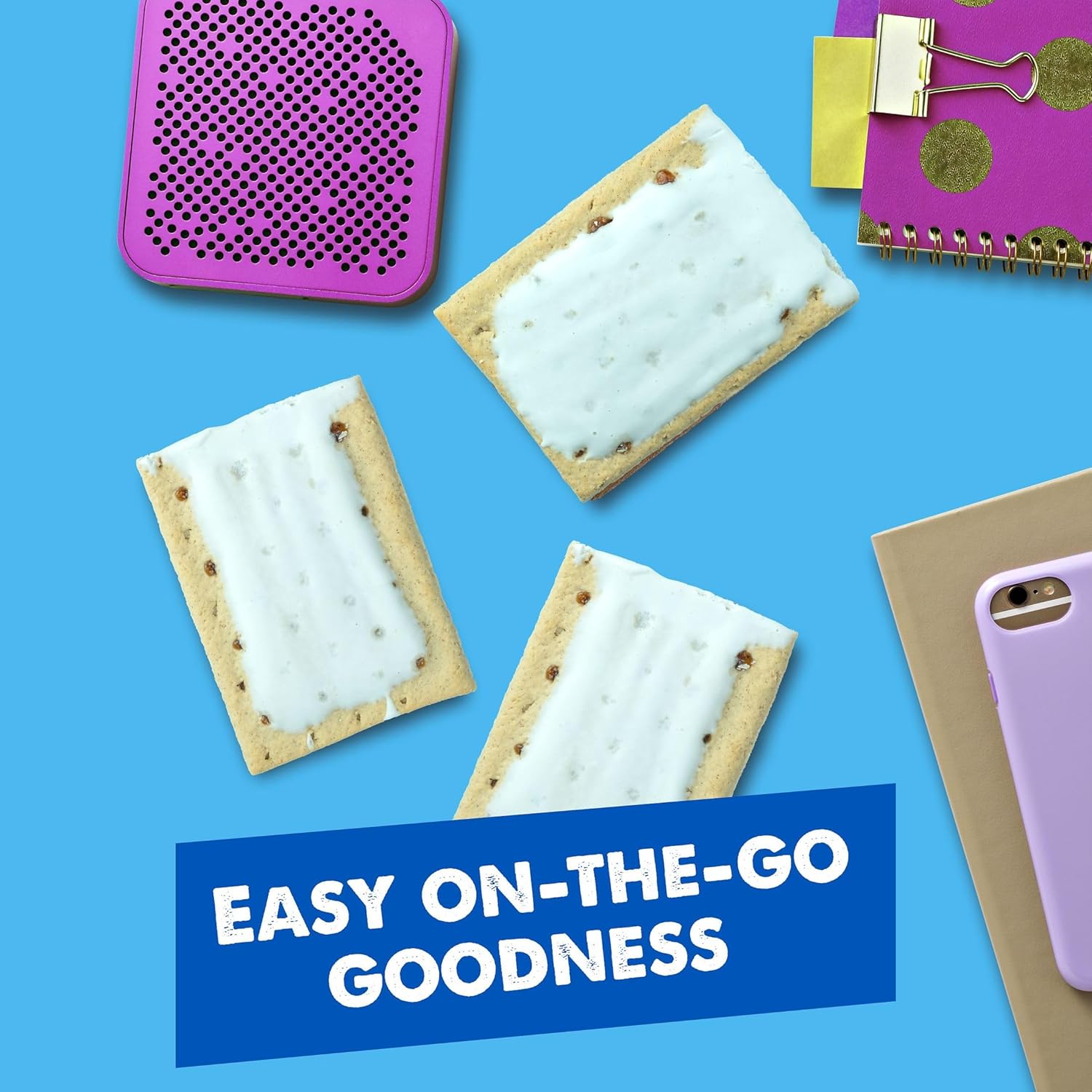 Pop Tarts Frosted Cinnamon Roll Toaster Pastries Box