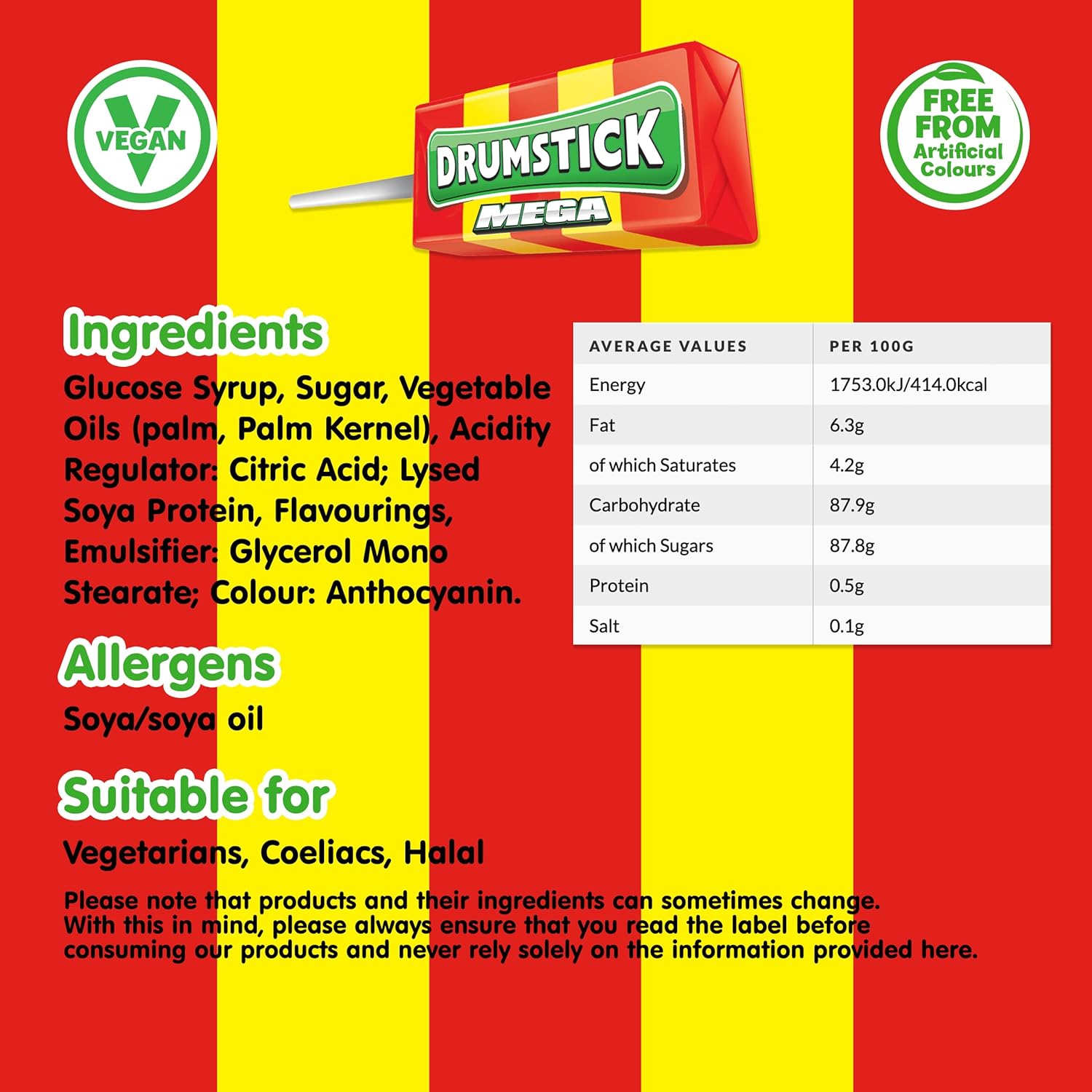 Swizzels Drumstick Mega Raspberry & Milk Lollies