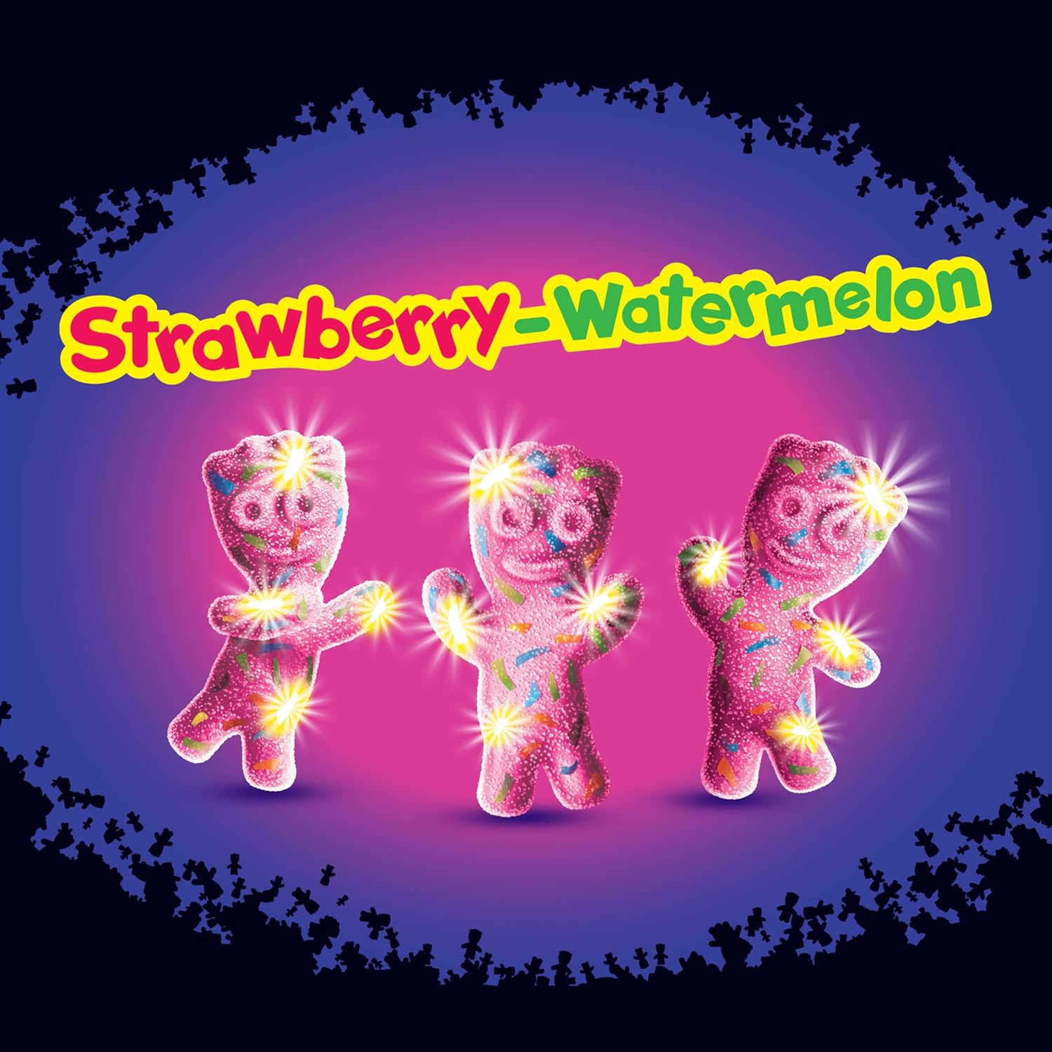 Sour Patch Kids Strawberry-Watermelon Glow Ups Sweet