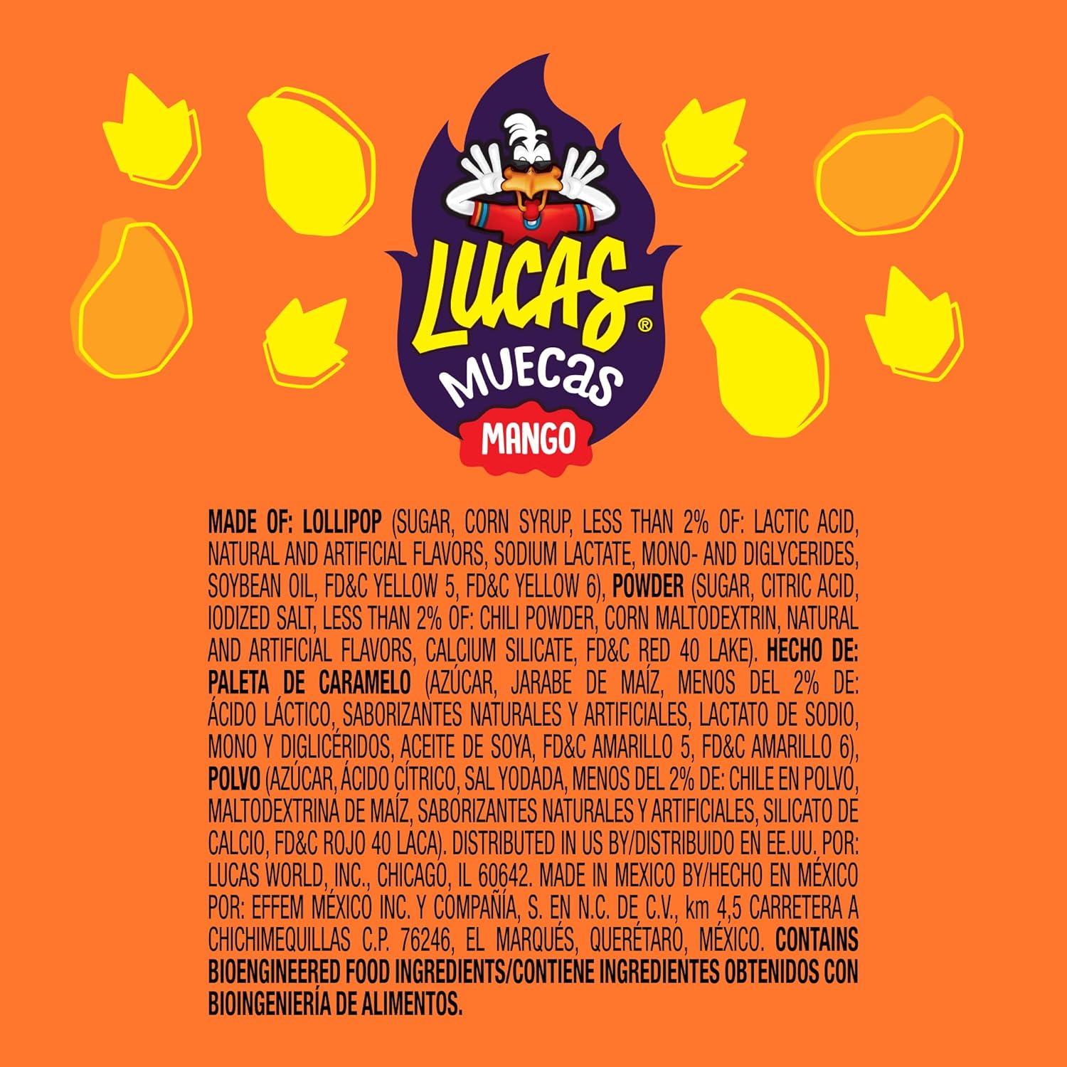 Lucas Muecas Mango Lollipop