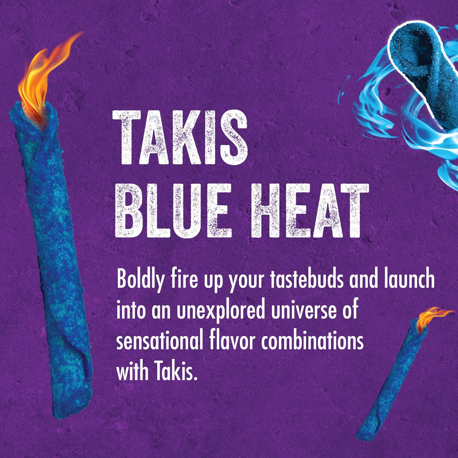 Takis Blue Heat Rolled Hot Tortilla Chips