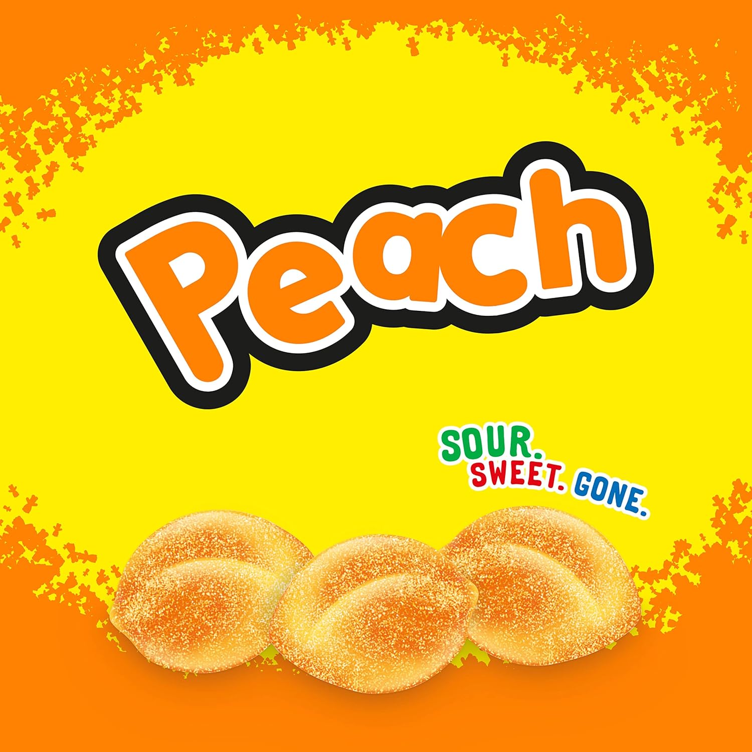 Sour Patch Kids Peach Flavour Soft Chewy Candy