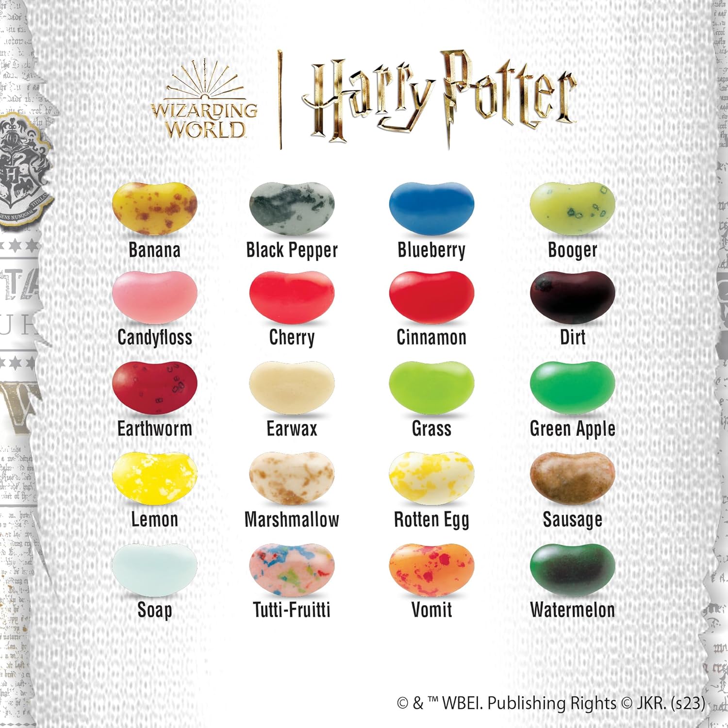 Jelly Belly Harry Potter Bertie Bott's Every Flavor Jelly Beans