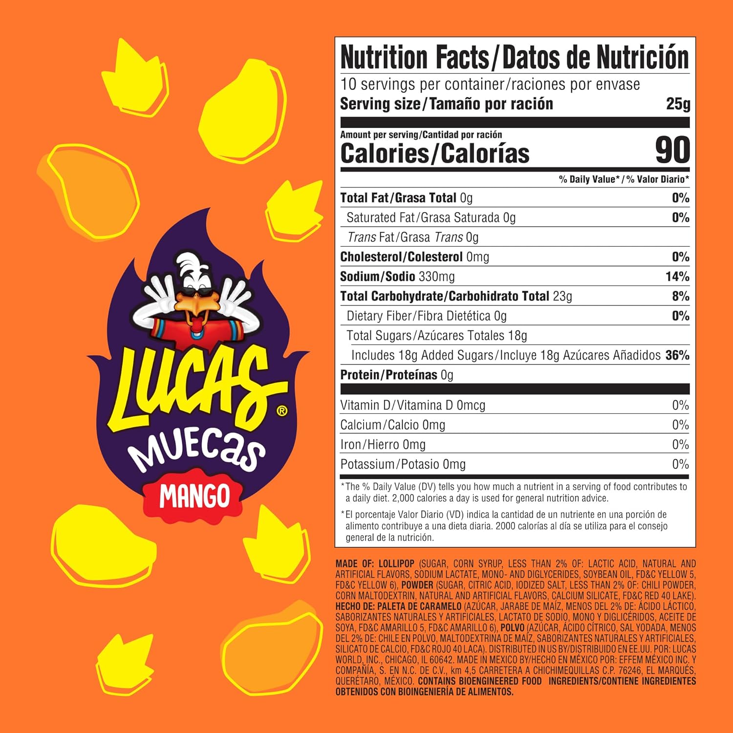Lucas Muecas Mango Lollipop