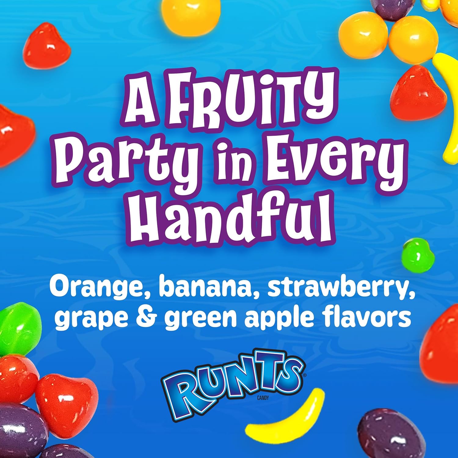 Wonka Runts Hard, Chewy & Fruity Candy Box