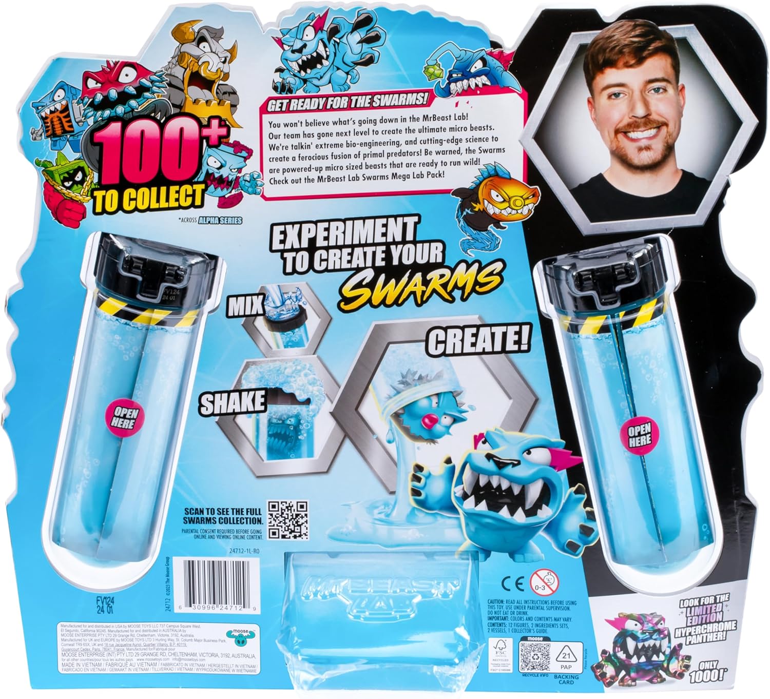 MrBeast Lab Biomites Mega Lab Toy Collection