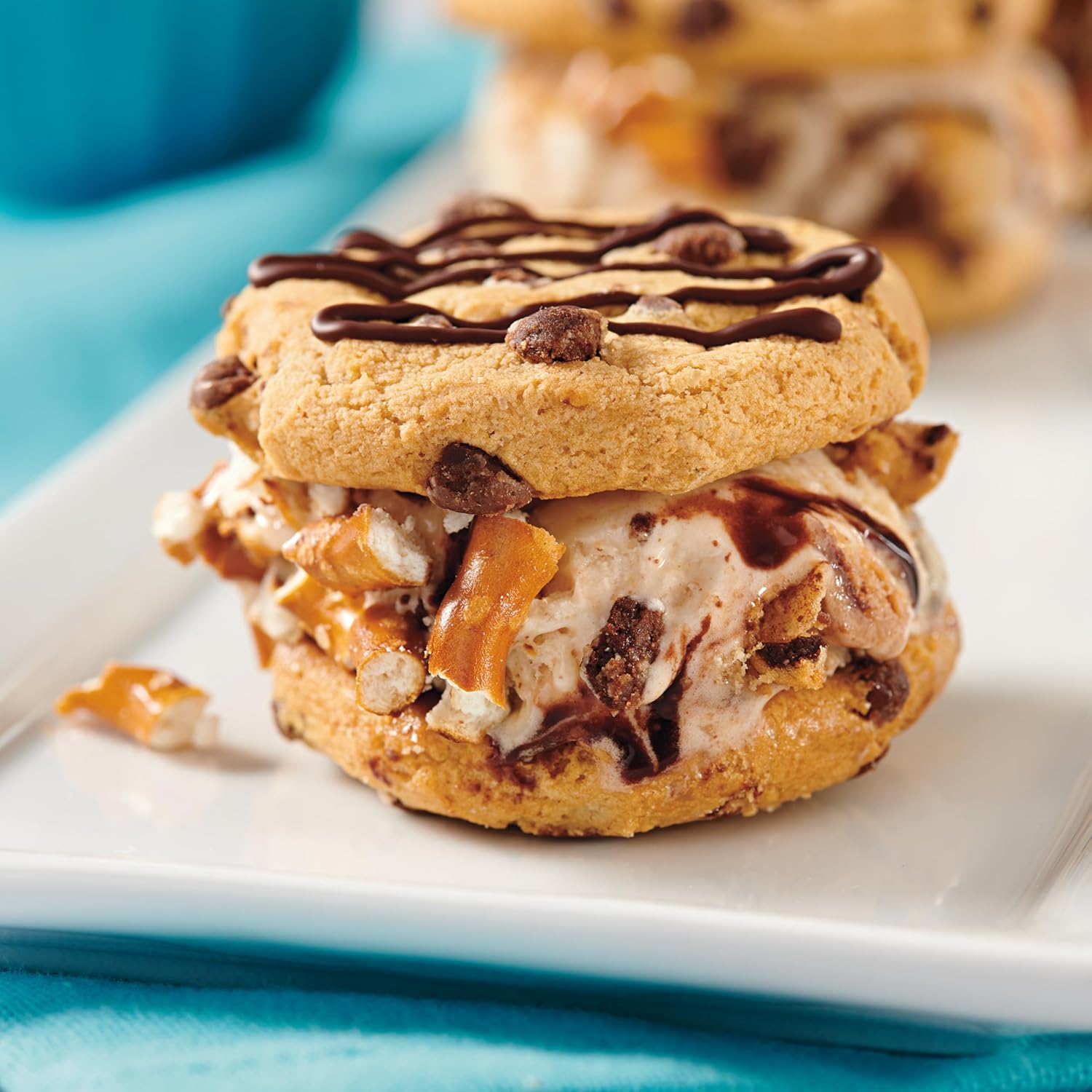 Chips Ahoy! Chewy Ice Cream Sandwich-Inspired Choc Chip Cookies