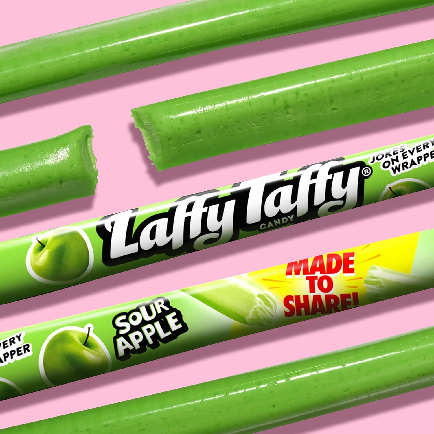 Laffy Taffy Ropes Sour Apple Candy