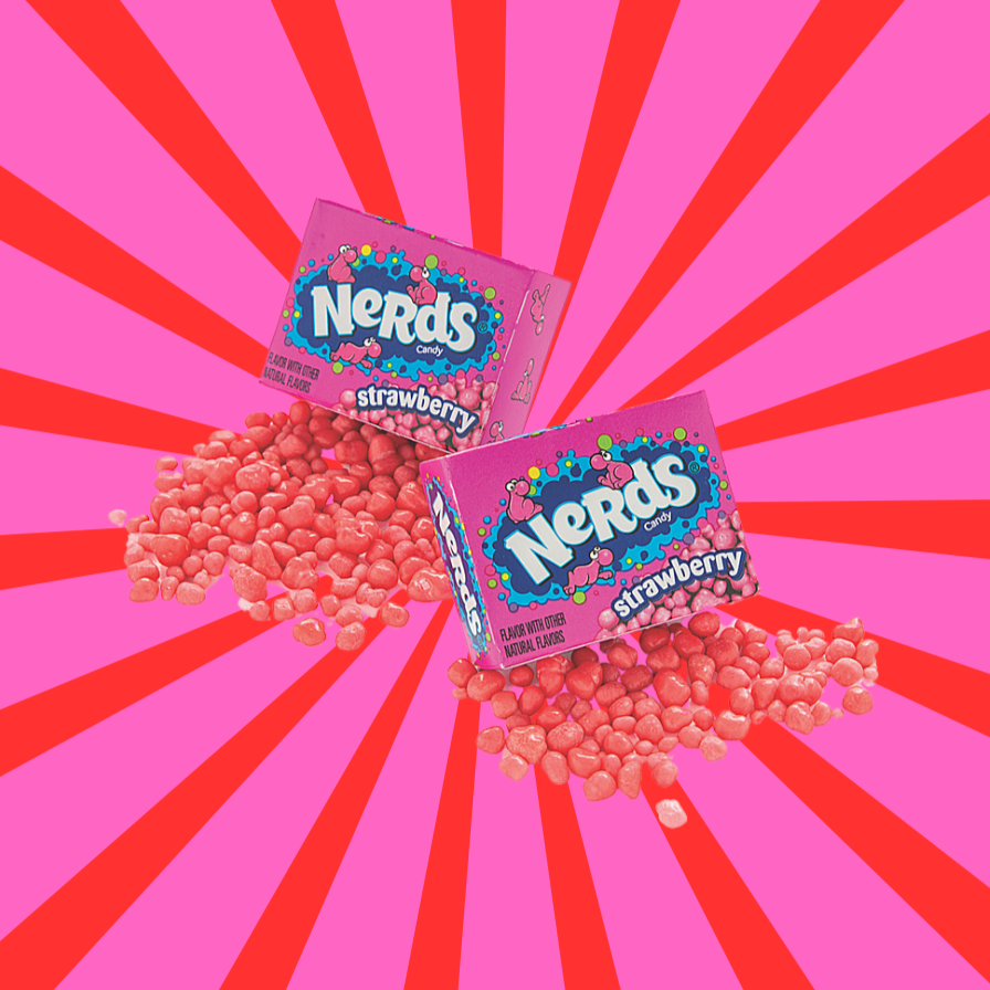 Nerds Candy Strawberry Bite-Sized Candy Box