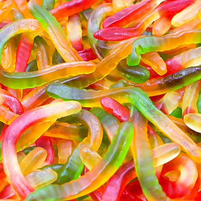 Bebeto 8g Oily Worms (1kg Bag)