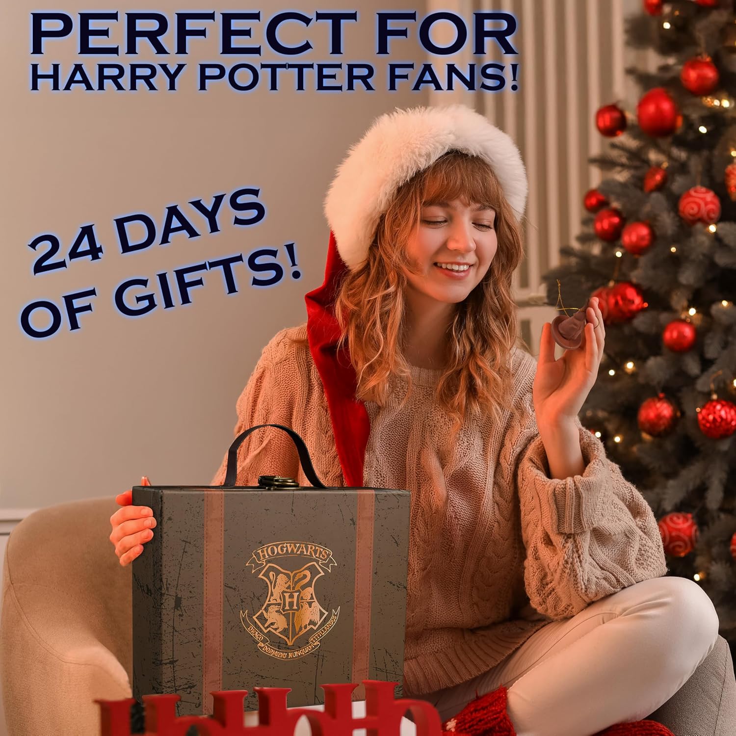 Harry Potter Girls Gift Advent Calendar Brown Case 2025