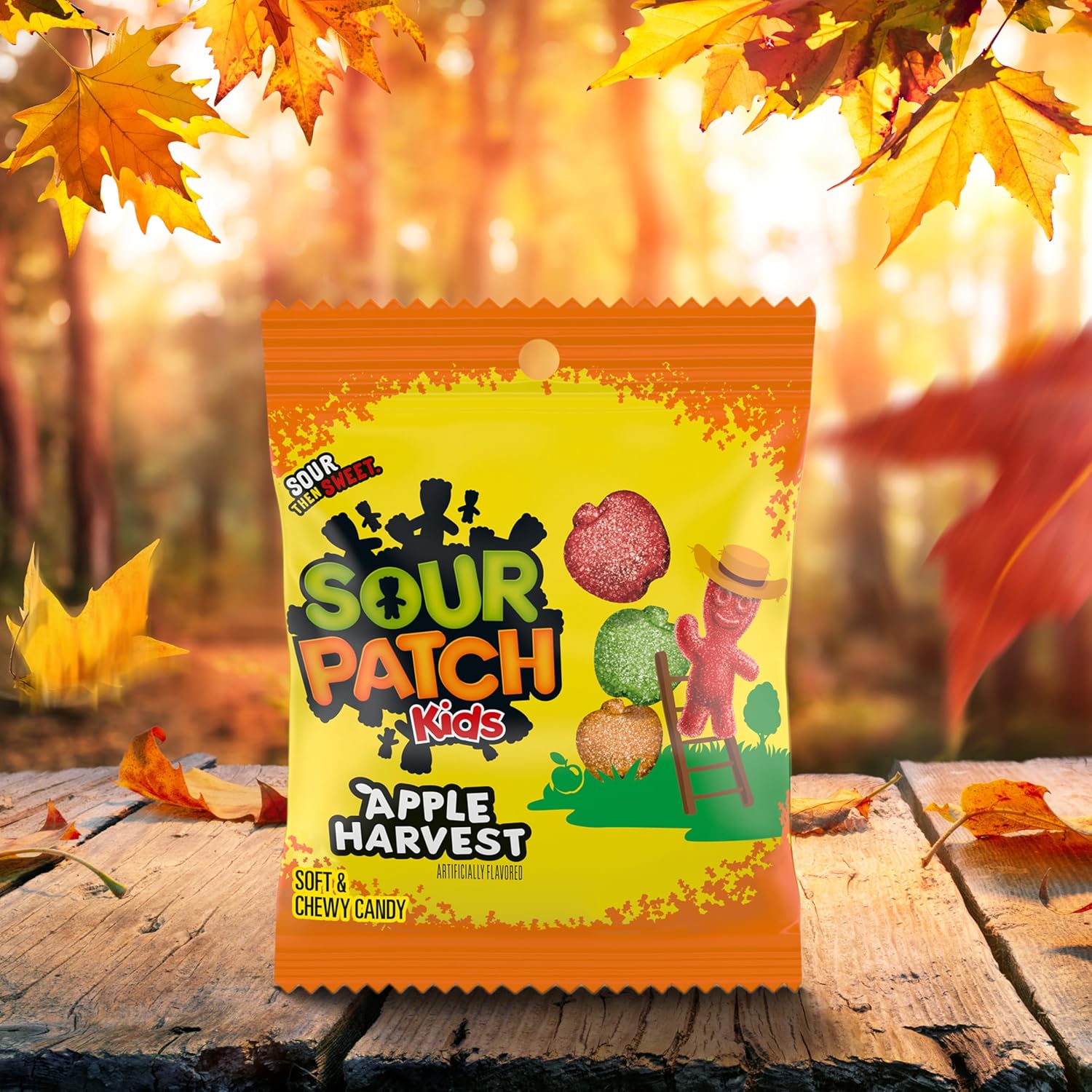 Sour Patch Kids Apple Harvest Flavour Soft Chewy Candy