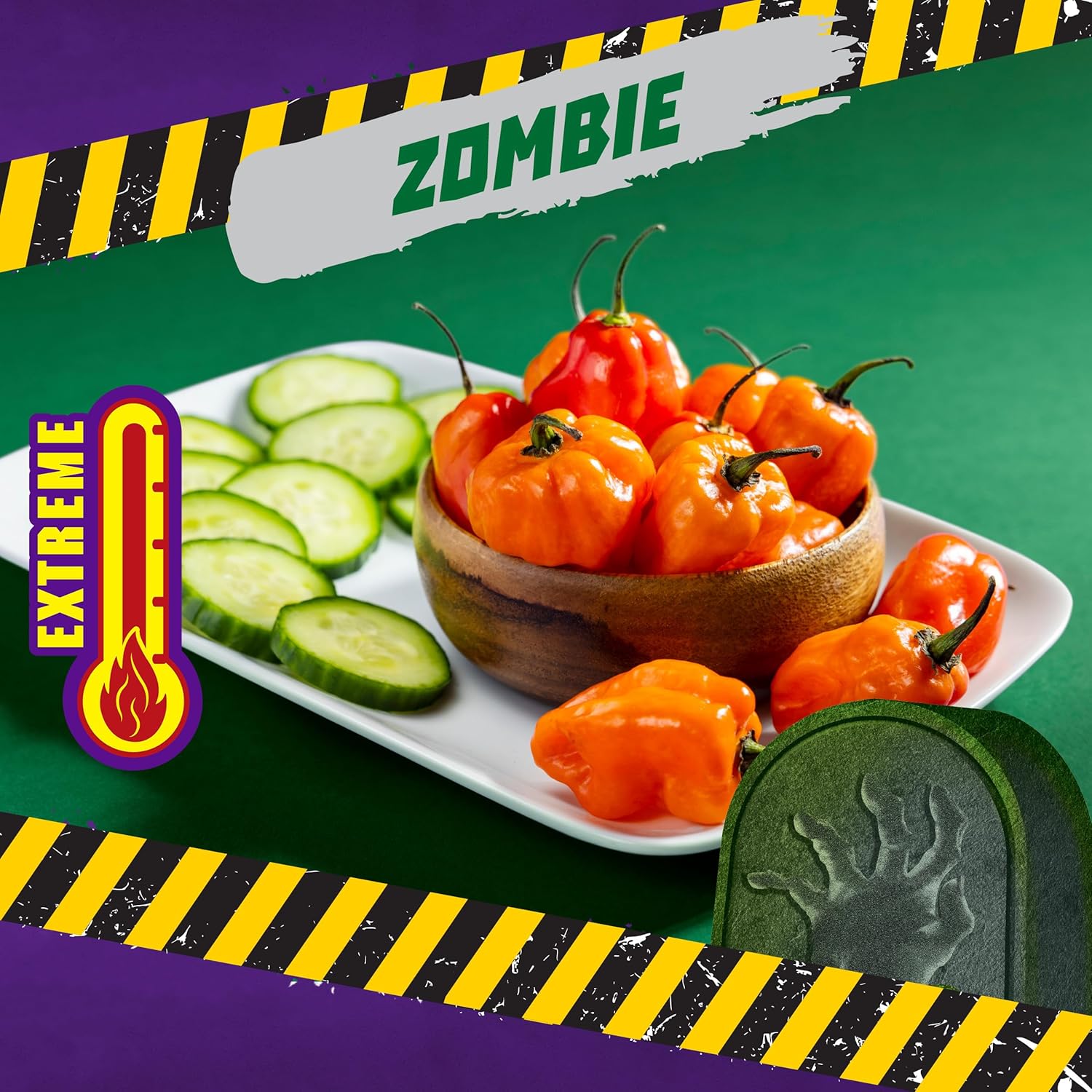 Takis Zombie Habanero & Cucumber Extreme Spicy Rolled Tortilla Chips