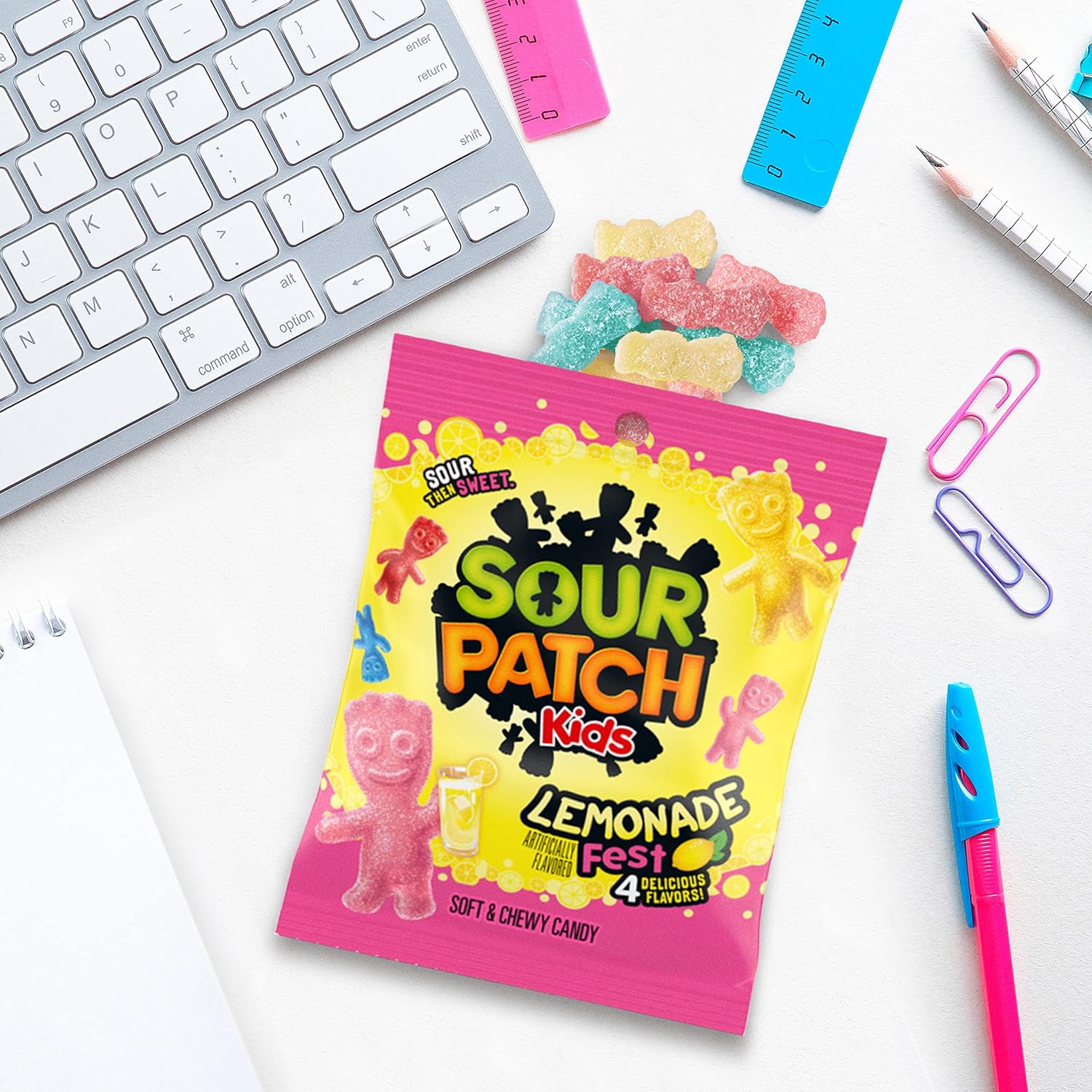 Sour Patch Kids Lemonade Fest Soft & Chewy Candy