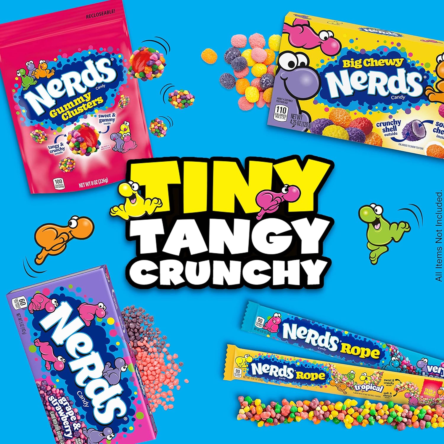 Nerds Grape & Strawberry Theatre Candy Box