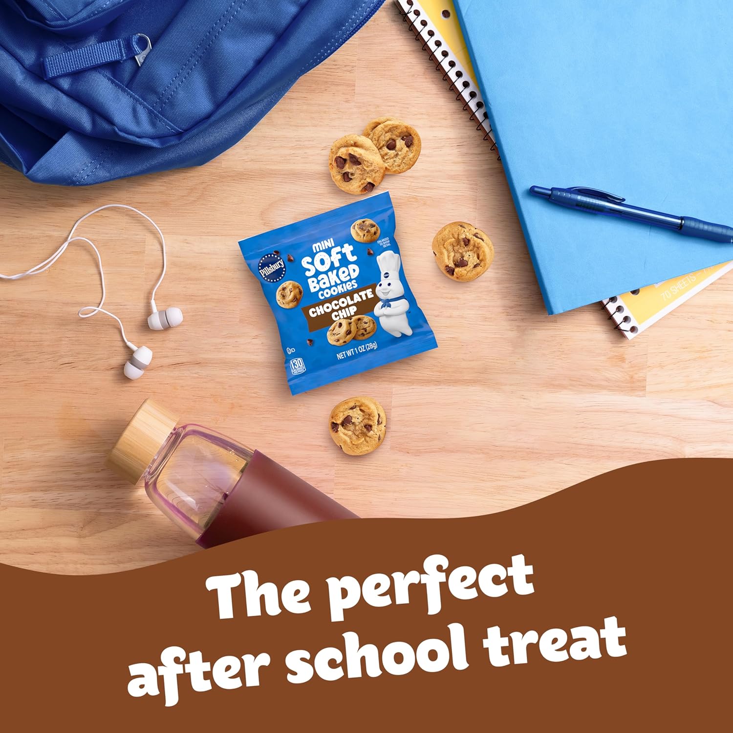 Pillsbury Chocolate Chip Crunch Mini Soft Baked Cookies