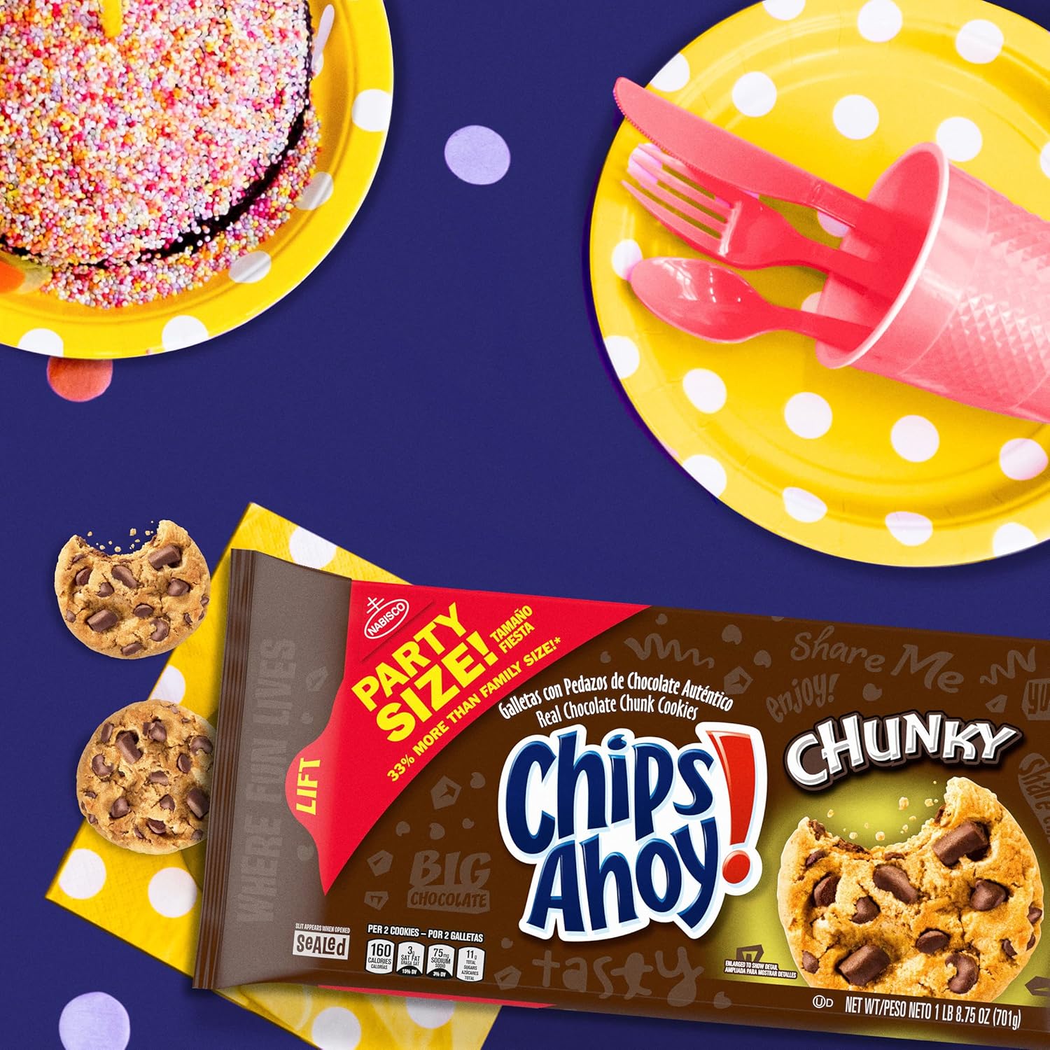 Chips Ahoy! Chunky Chocolate Chip Cookies