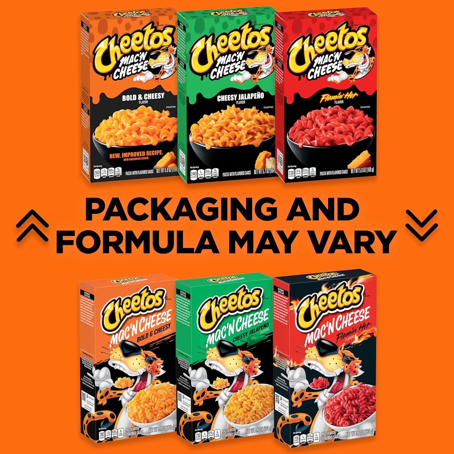 Cheetos Bold & Cheesy Mac’ N Cheese Snack
