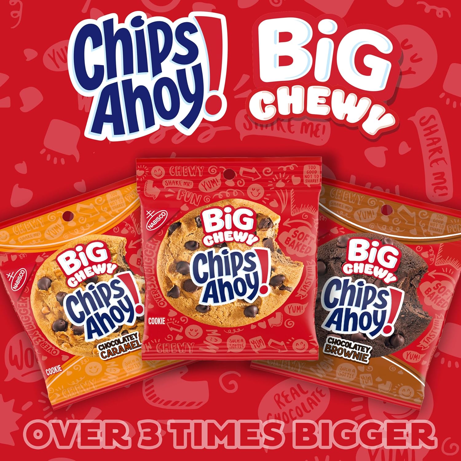 CHIPS AHOY! Original Big Chewy Chocolate Chip (1 Cookie Pack)
