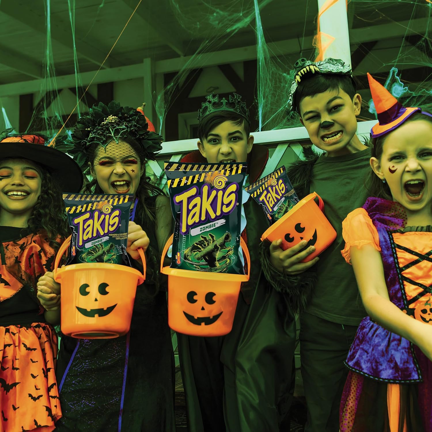Takis Zombie Habanero & Cucumber Extreme Spicy Rolled Tortilla Chips
