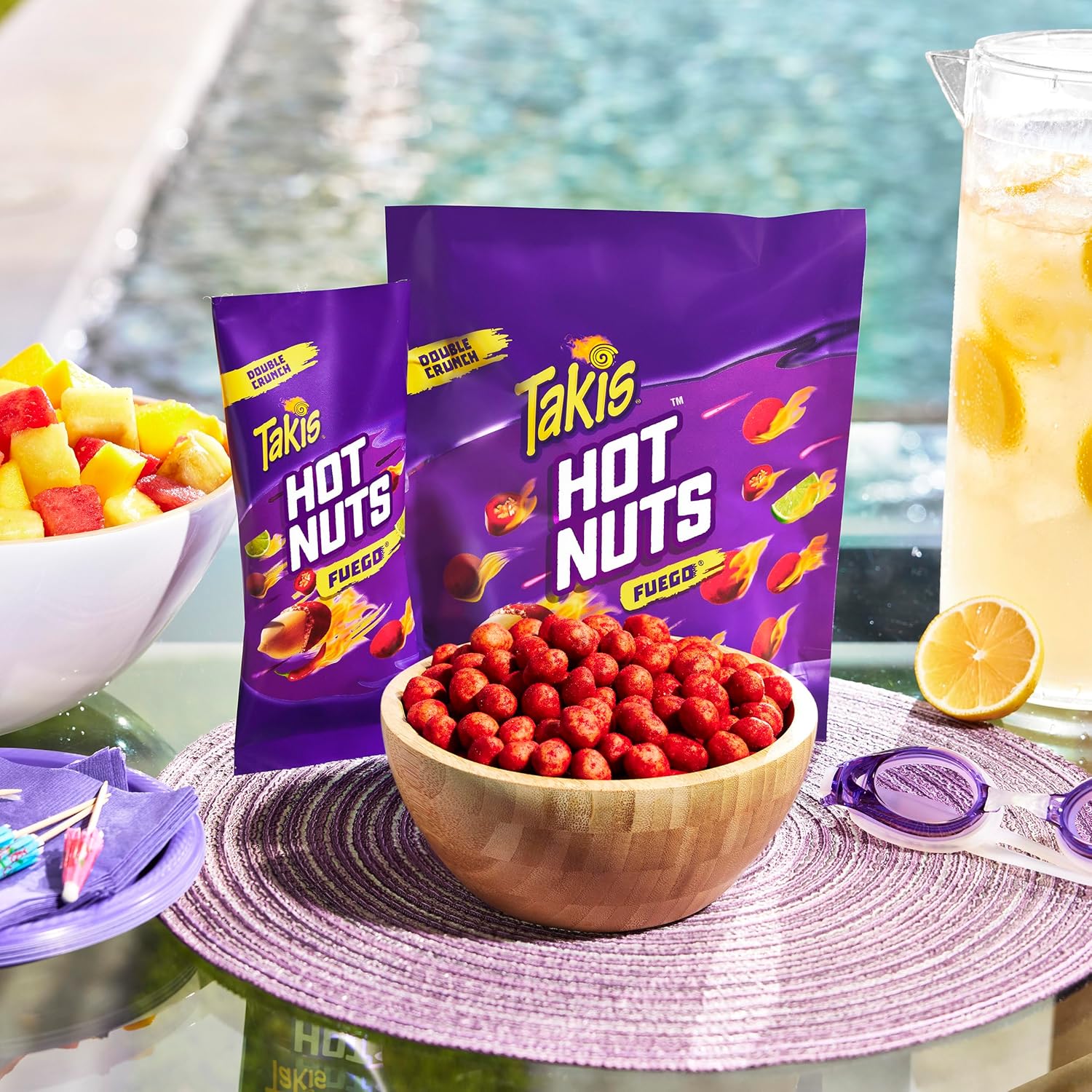 Takis Fuego Chili Pepper & Lime Extreme Spicy Hot Nuts