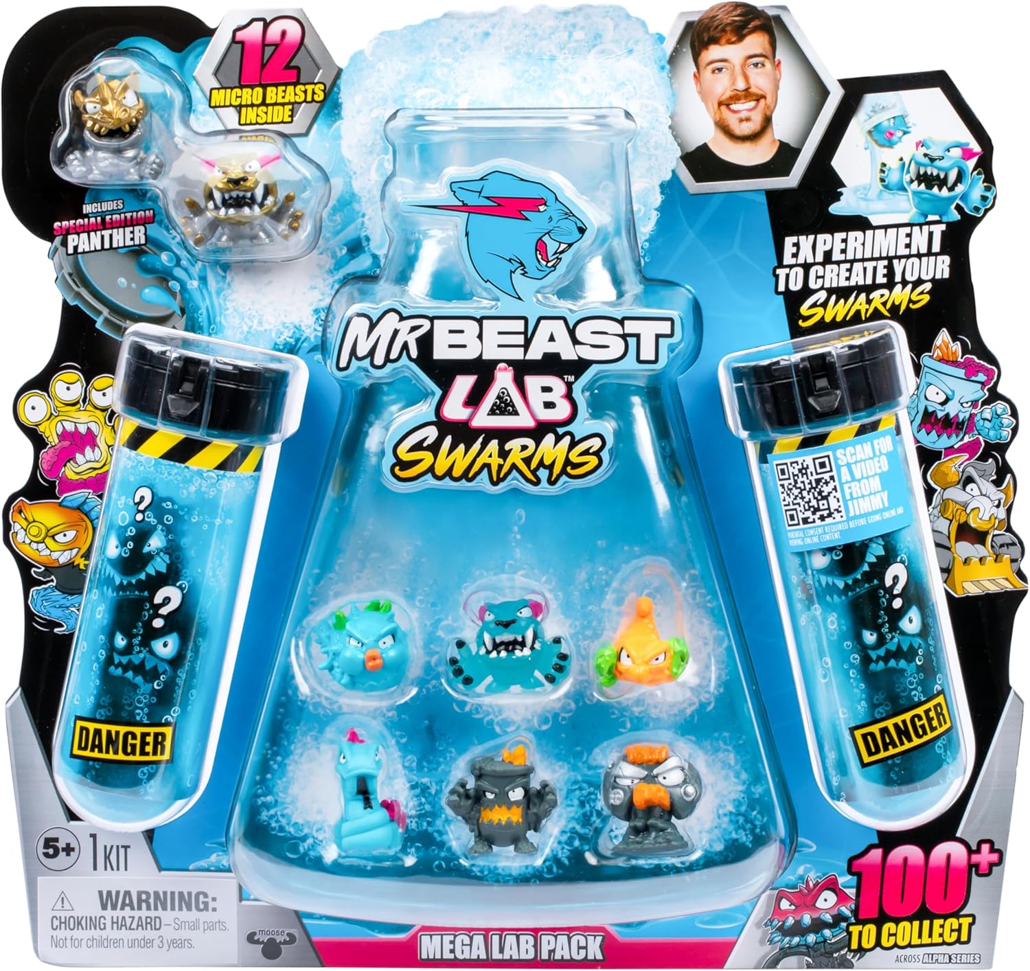 MrBeast Lab Biomites Mega Lab Toy Collection