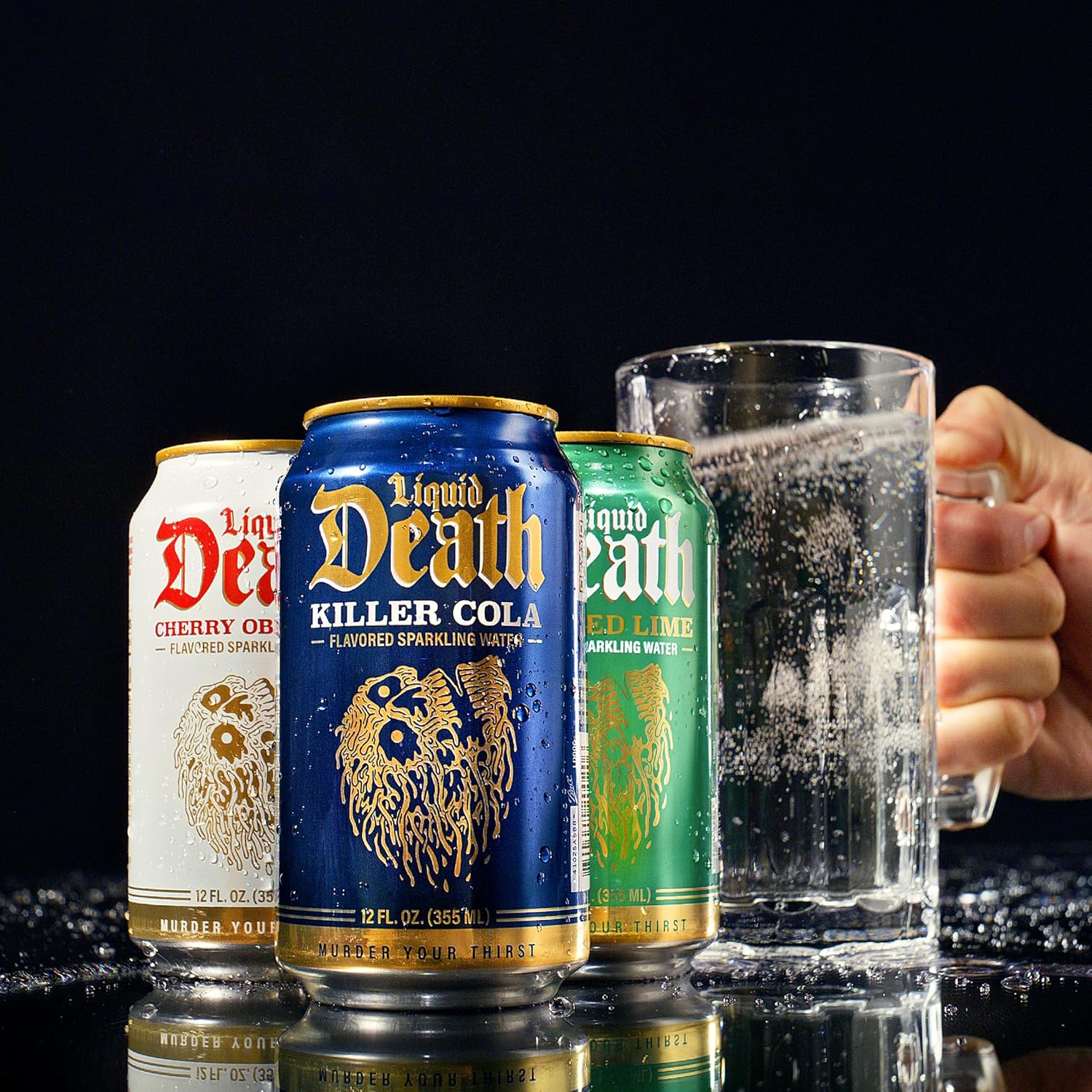 Liquid Death Low Sugar Flavoured Sparking Water